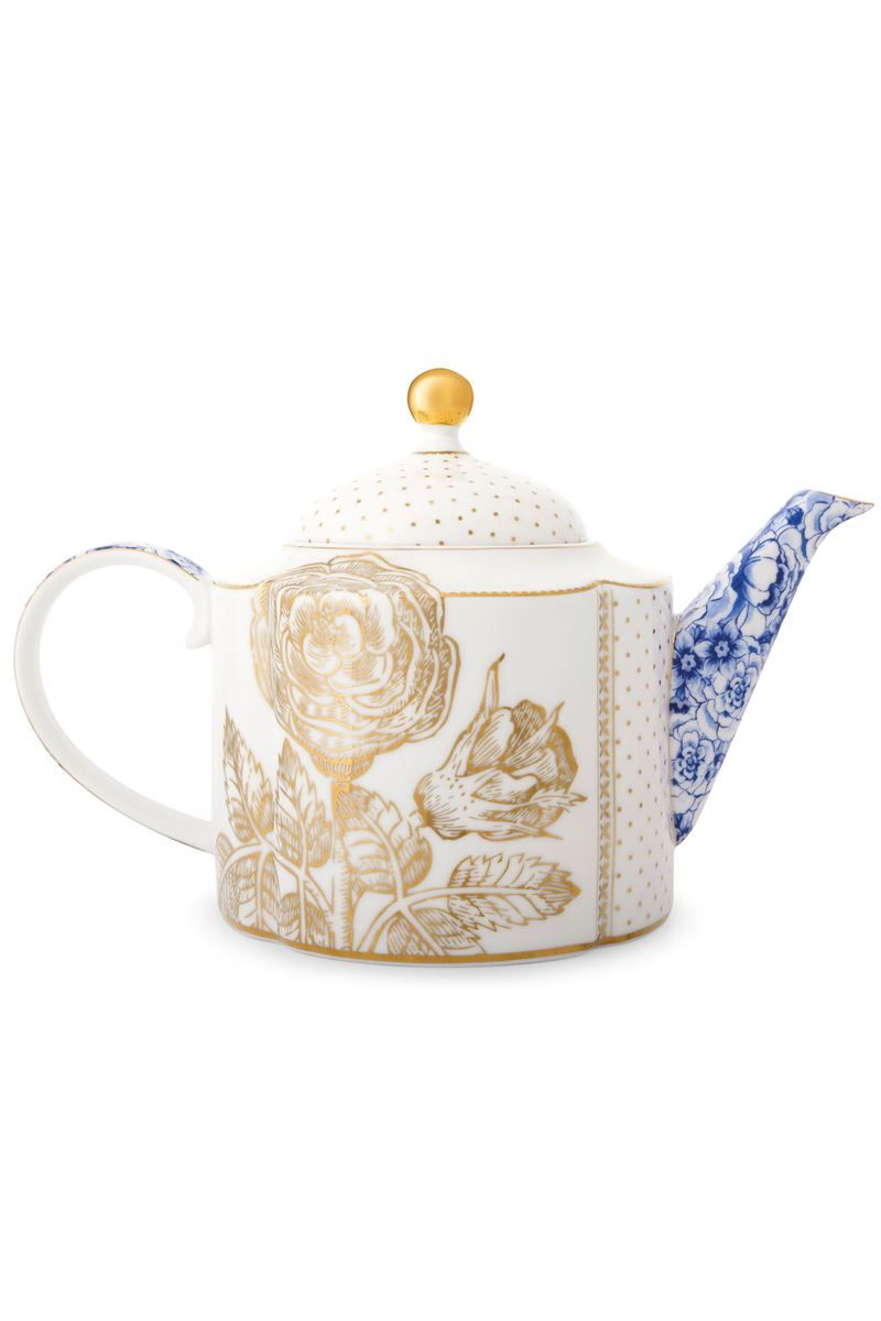 Teapot Large Royal White