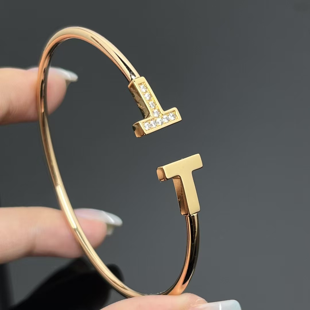 Tiffany Double T Bangle Bracelet - Original Replica Club