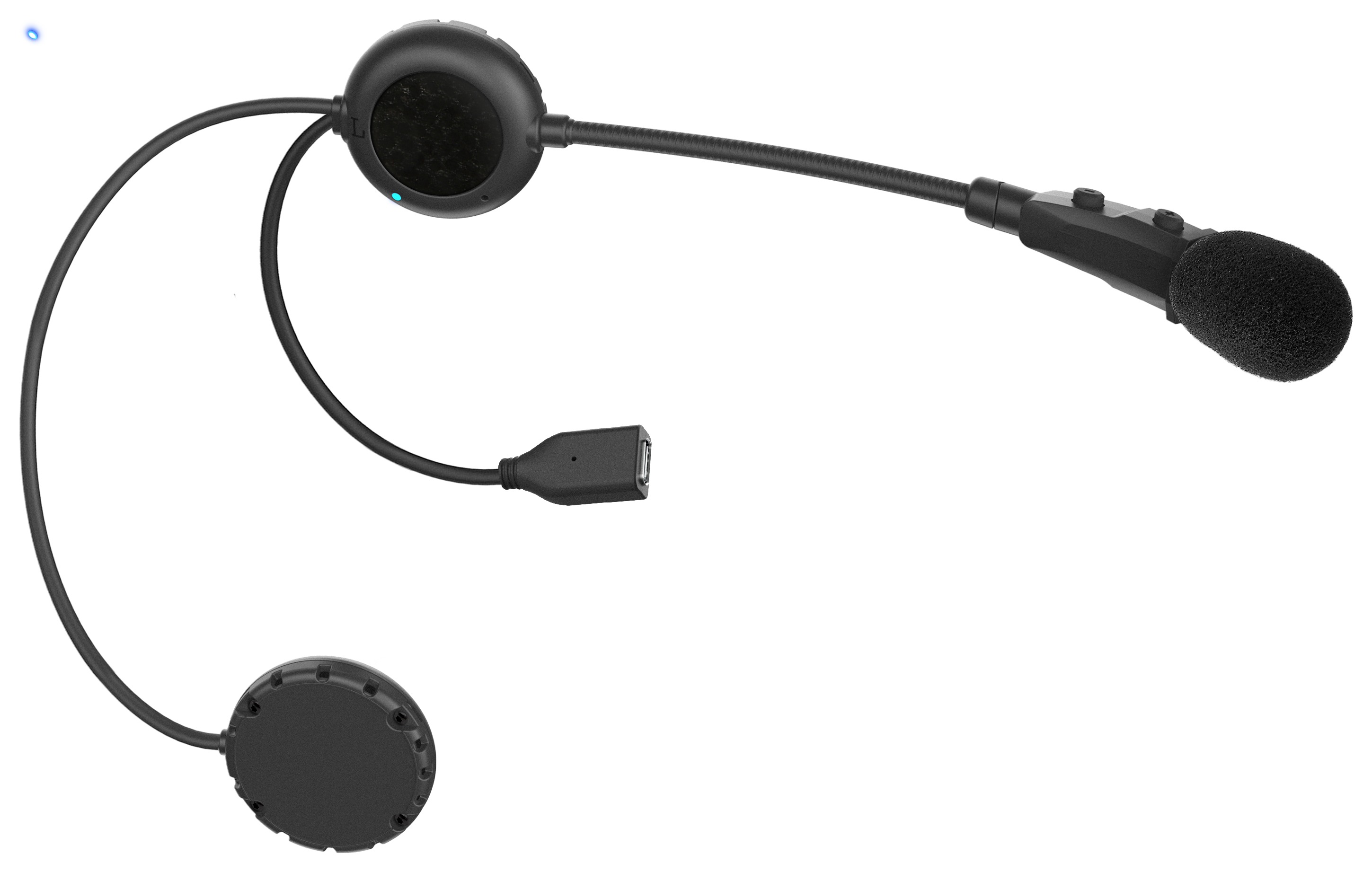 SportsBikeShop Sena 3S Plus Bluetooth Headset - Boom Microphone