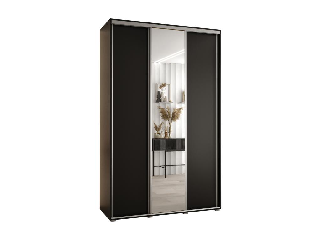 ARMARIO Hominor 3 DE PUERTAS CORREDERAS 235 - 2/160/45 3 puertas Negro/Negro/Plata