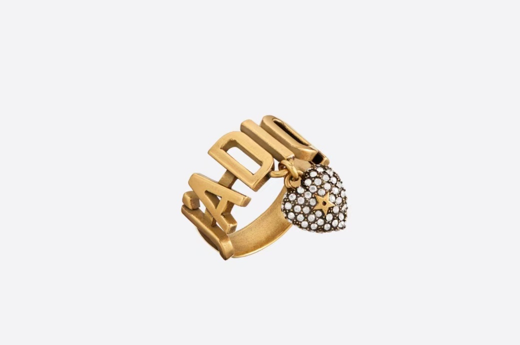 Dior JADIOR Heart Dangle Ring - Original Replica Club