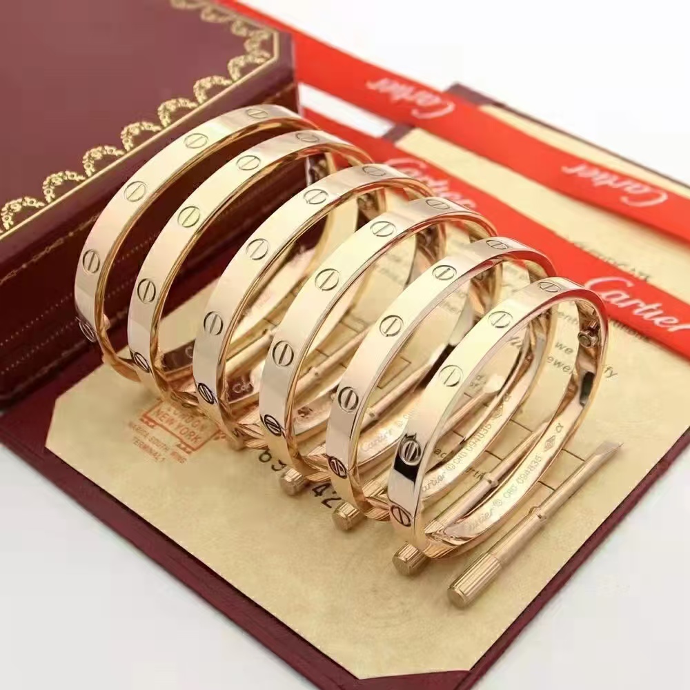 Cartier LOVE Bracelet Bangle, NO.16~NO.21 - Original Replica Club
