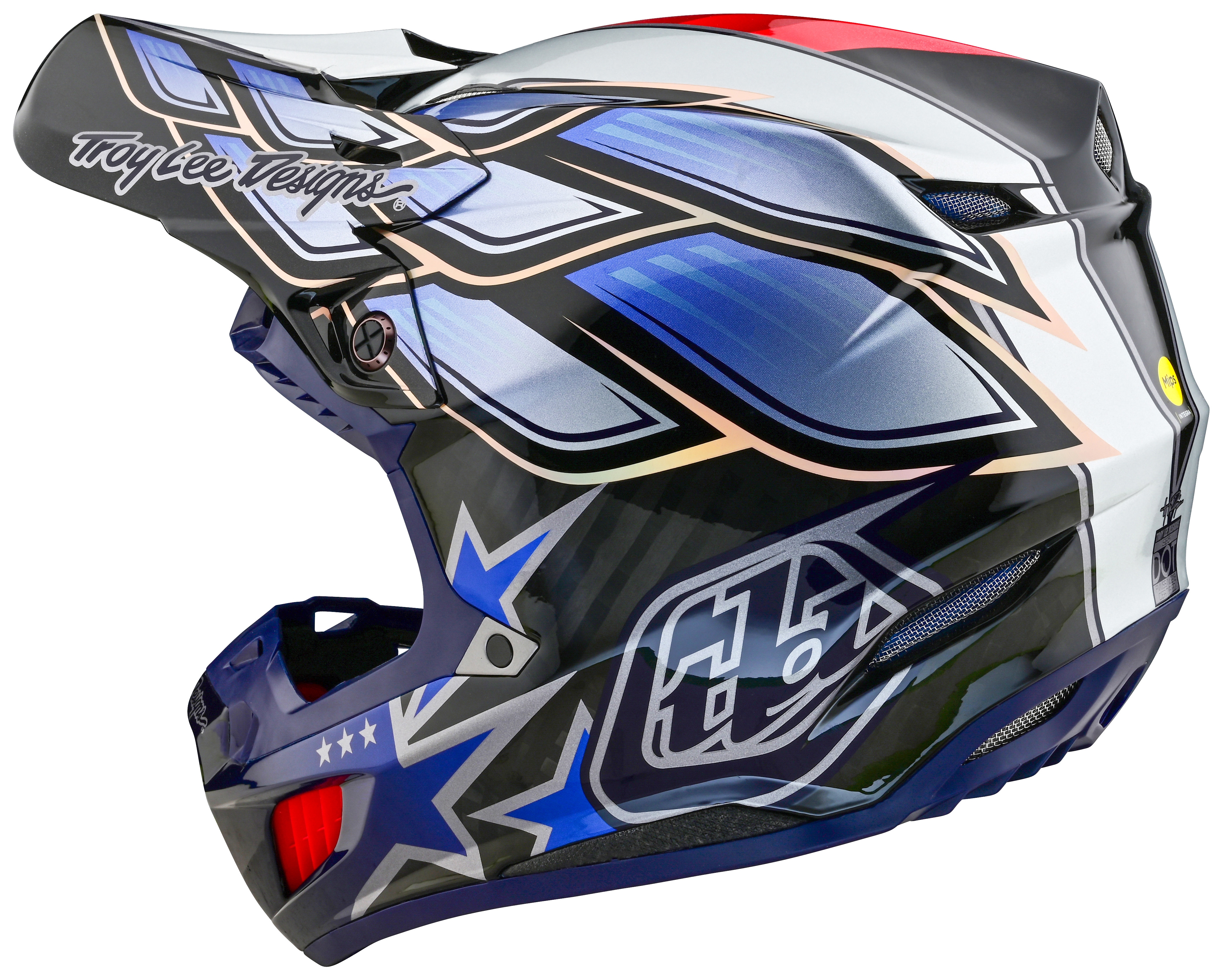 SportsBikeShop Troy Lee SE5 Composite Wings Helmet
