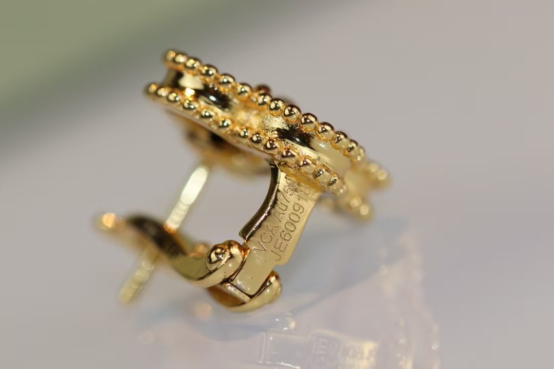 VCA Vintage Alhambra Earrings - Original Replica Club
