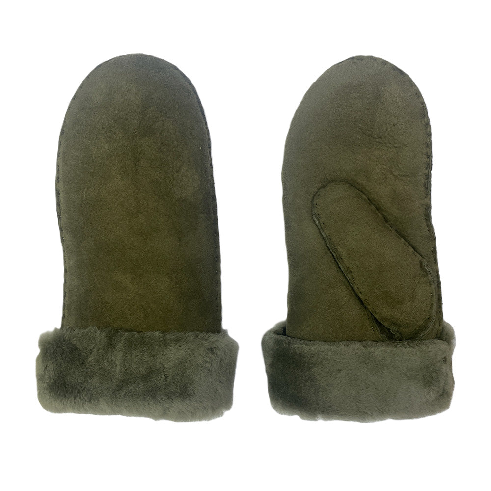 Milona - Moufles Mouton  - Vert Loden