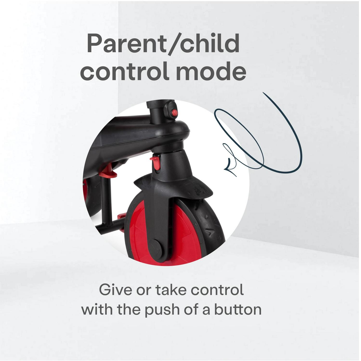smarTrike 5 in 1 Modular Toddler Stroller Tricycle with 1 Handed Steering - Image 5