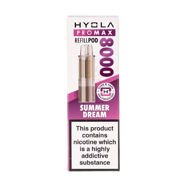 hyola pro max vape refill Hyola Pro Max Refill Pods (8K Puffs) - 3 For £17.99 main image 0
