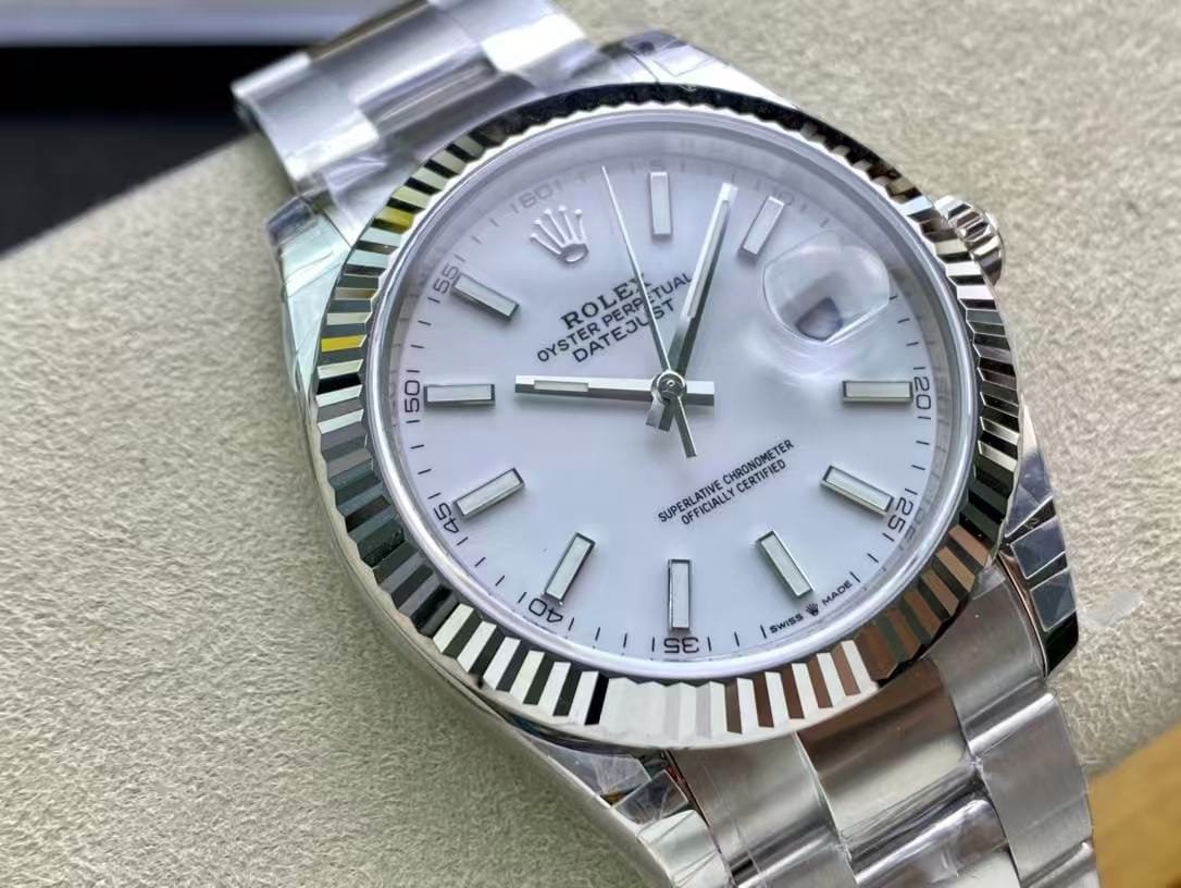Super Clone Replica Rolex Datejust Silver