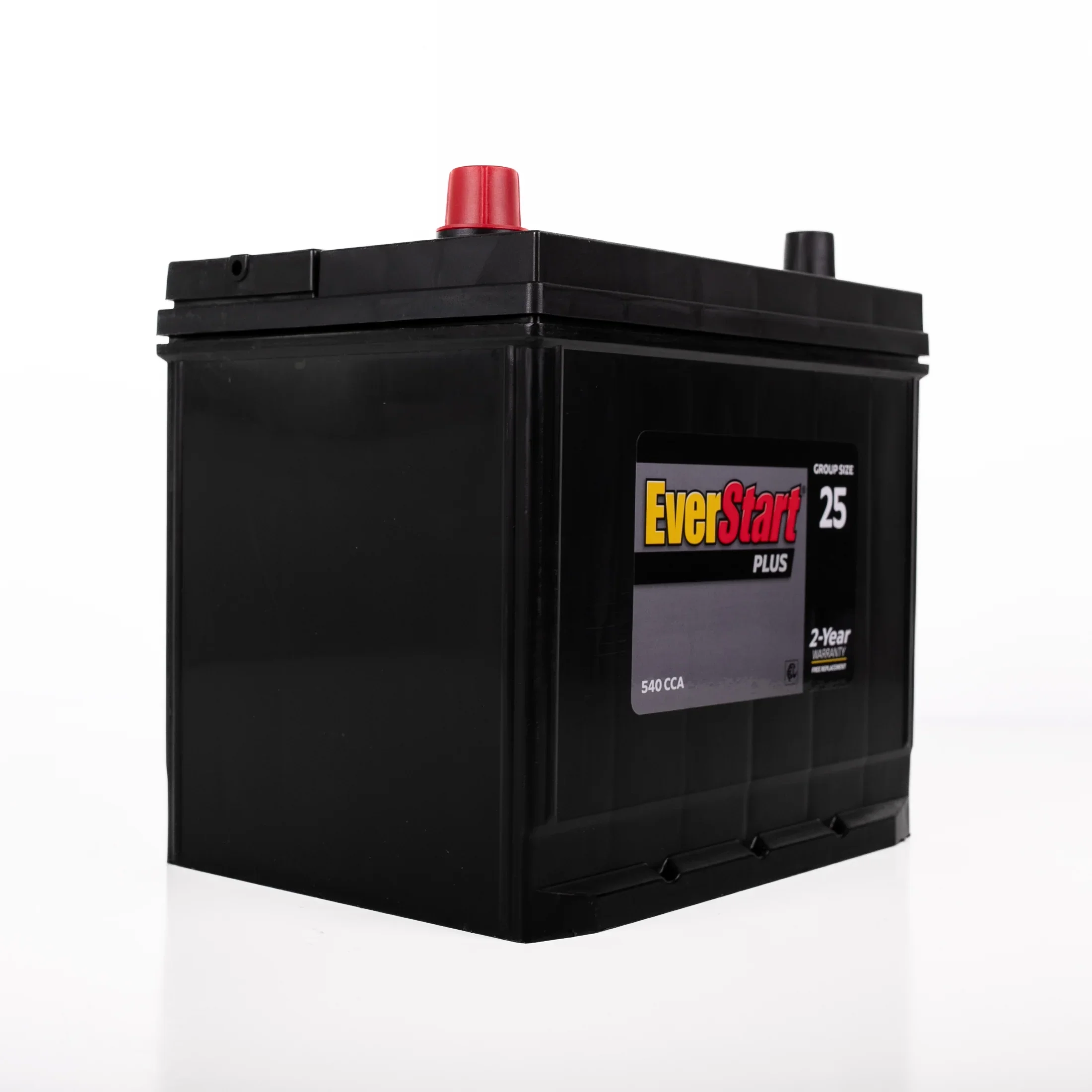 EverStart Plus Lead Acid Automotive Battery, Group Size 25 - 12 Volt 550 CCA 110 RC