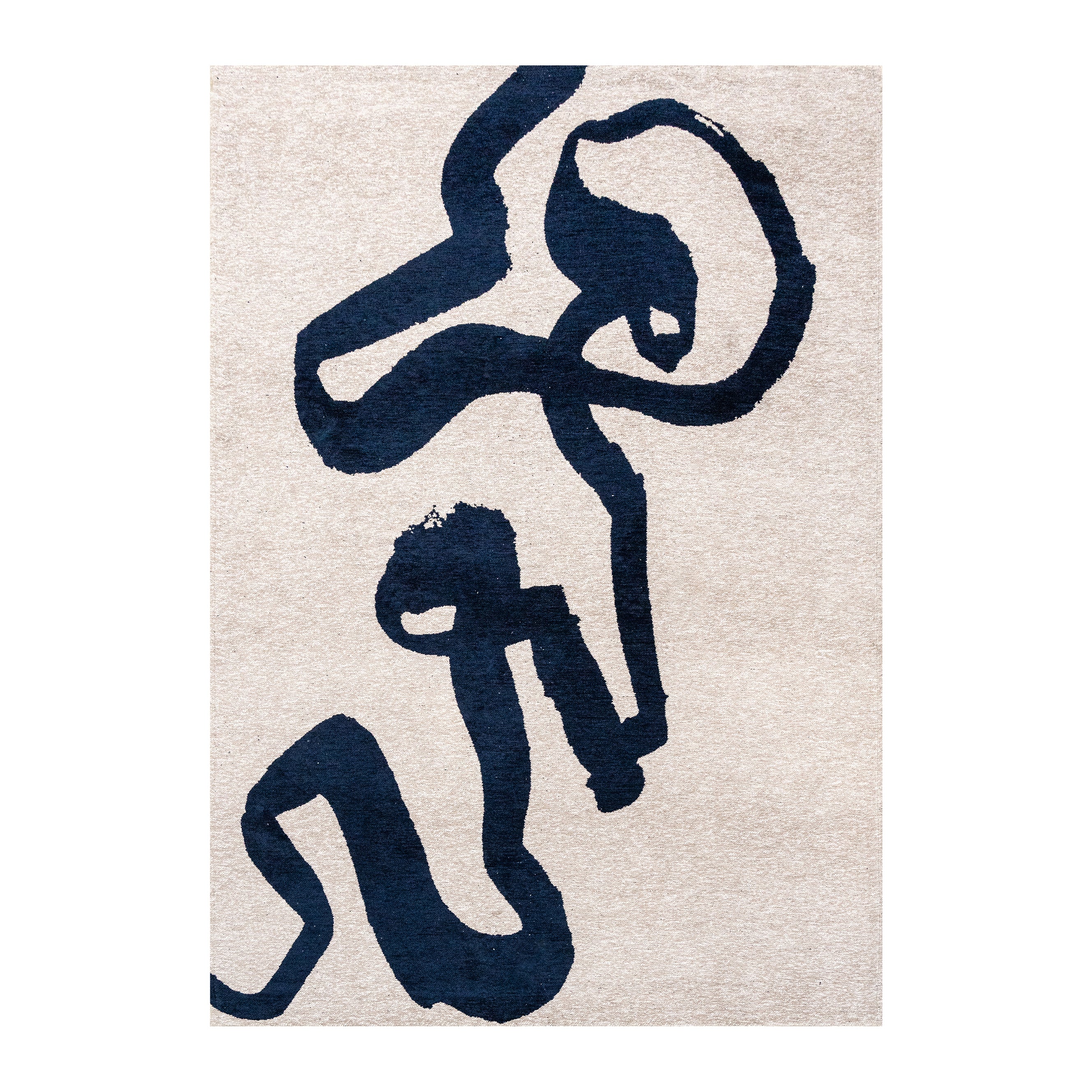 Louis de Poortere Ribbon Vloerkleed 280 x 390 cm - Sea Ink