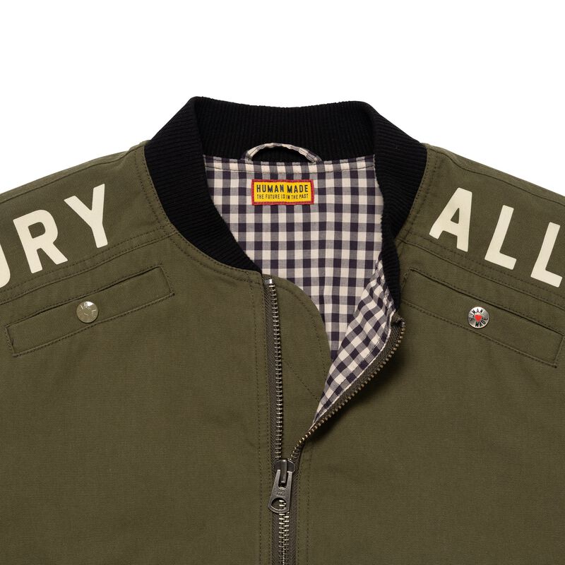HUMAN MADE BOMBER JACKET