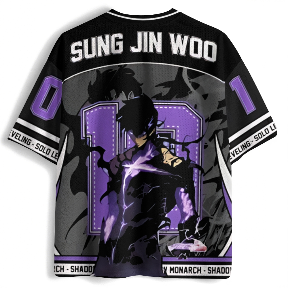 Sololeveling Anime Football Jersey