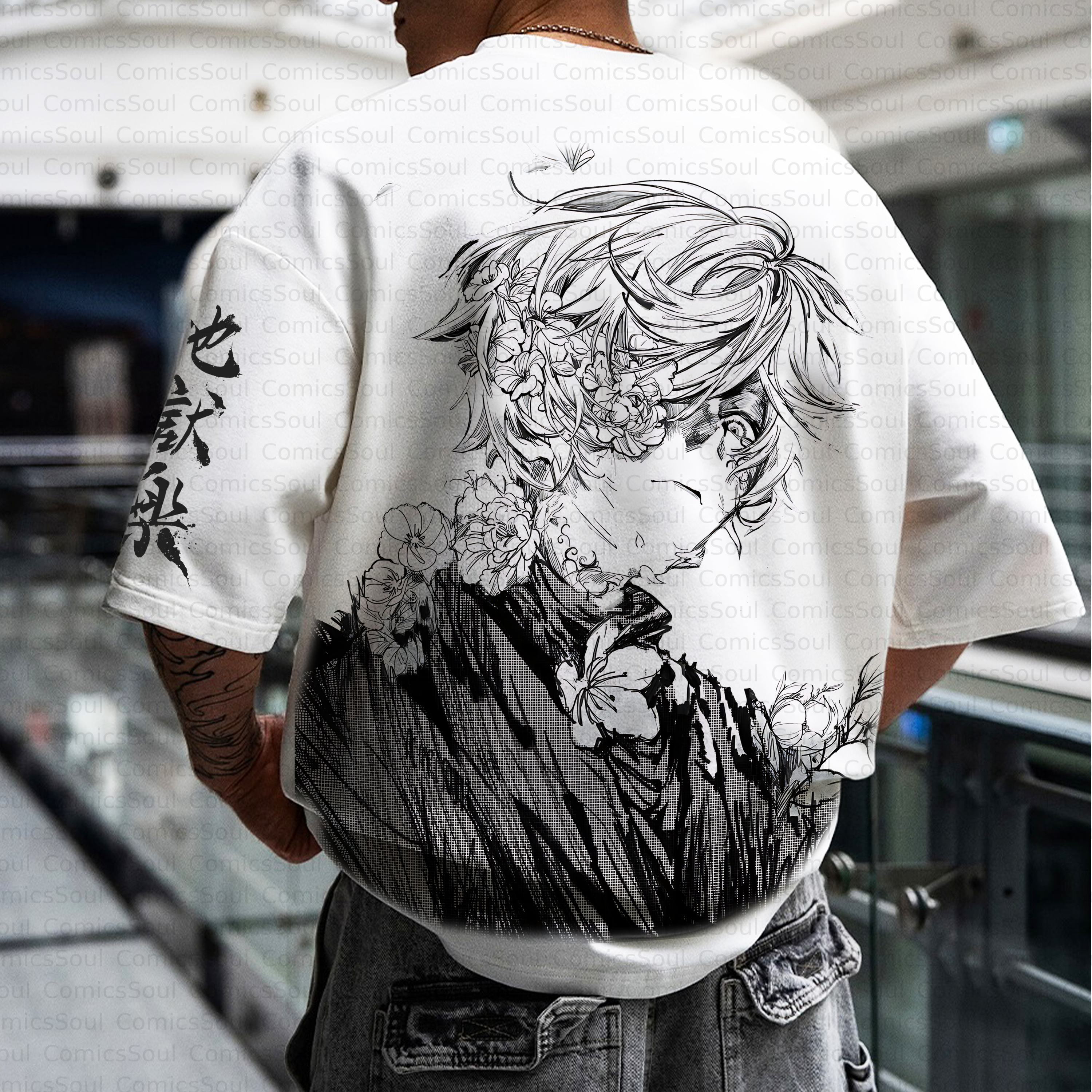 Unisex Anime Inspired Vintage T-Shirt