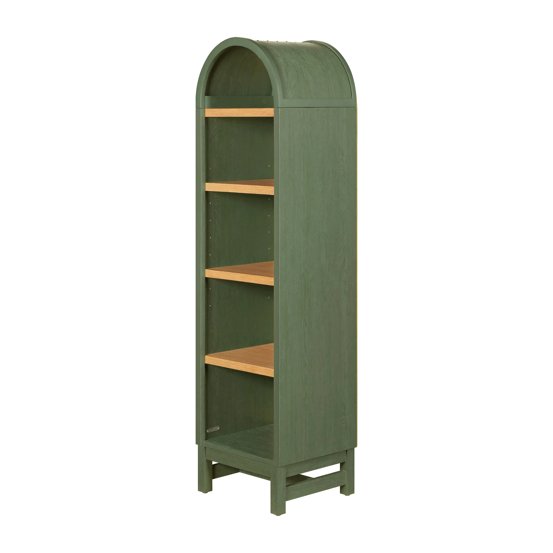 Better Homes & Gardens Juliet Narrow Arch Bookcase, Rich Black and Light Honey - Image 41