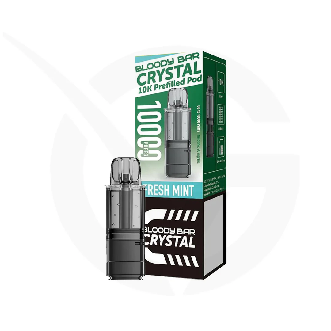 bloody mary crystal vape Bloody Bar Crystal 10K Prefilled Pod + Refill Container – VuiceVapes