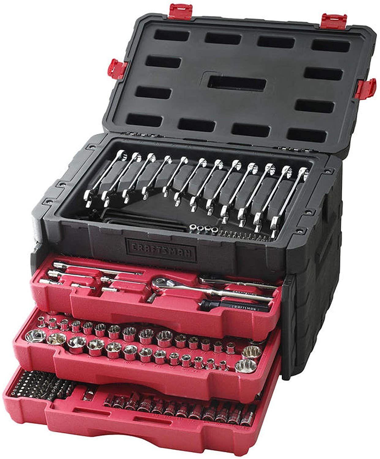 2025 Craftsman 450-Piece Mechanics Tool Set, Ratchet Socket Hand Wrench Toolset