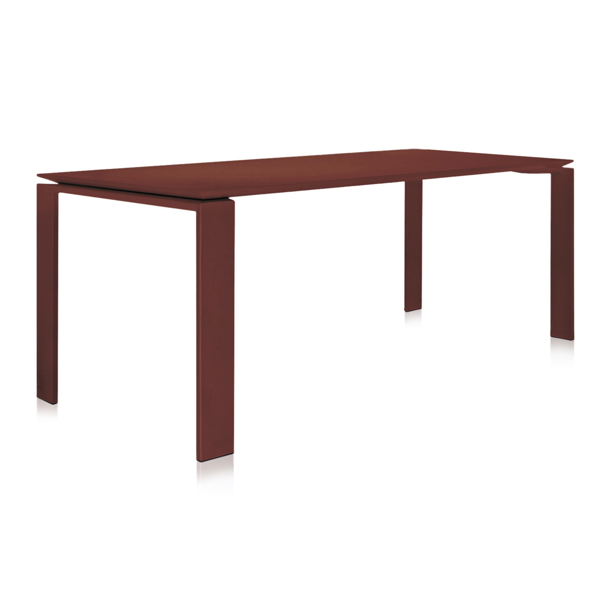 Kartell Four Fenix Eettafel - Burgundy
