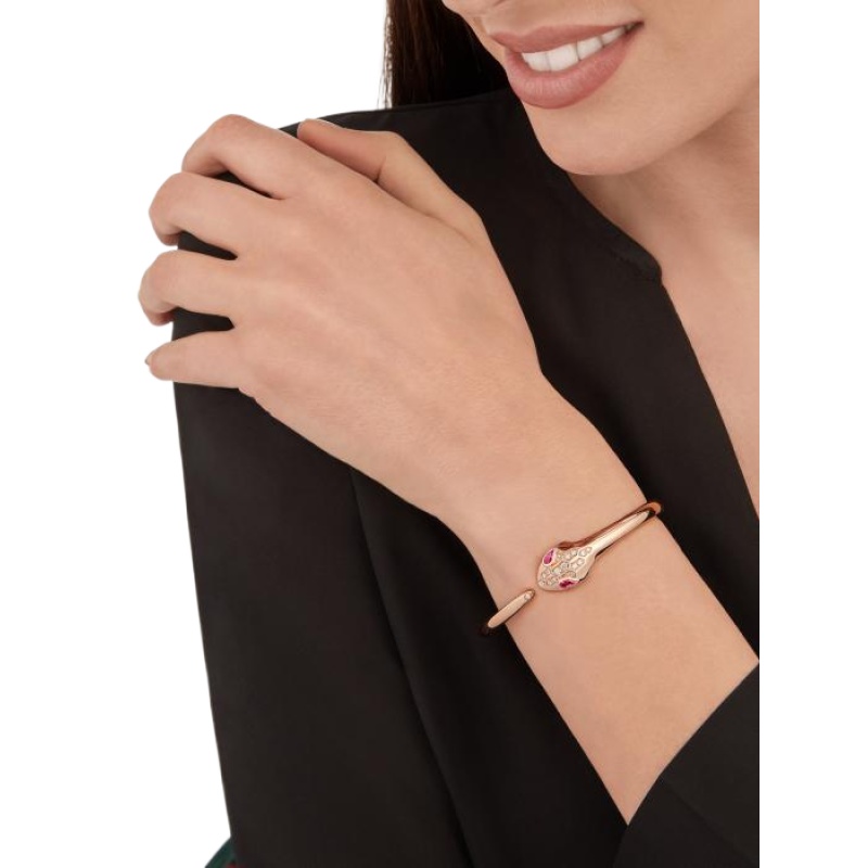 Replicate Serpenti Seduttori gilded snake bracelet(1:1 replica) - Original Replica Club