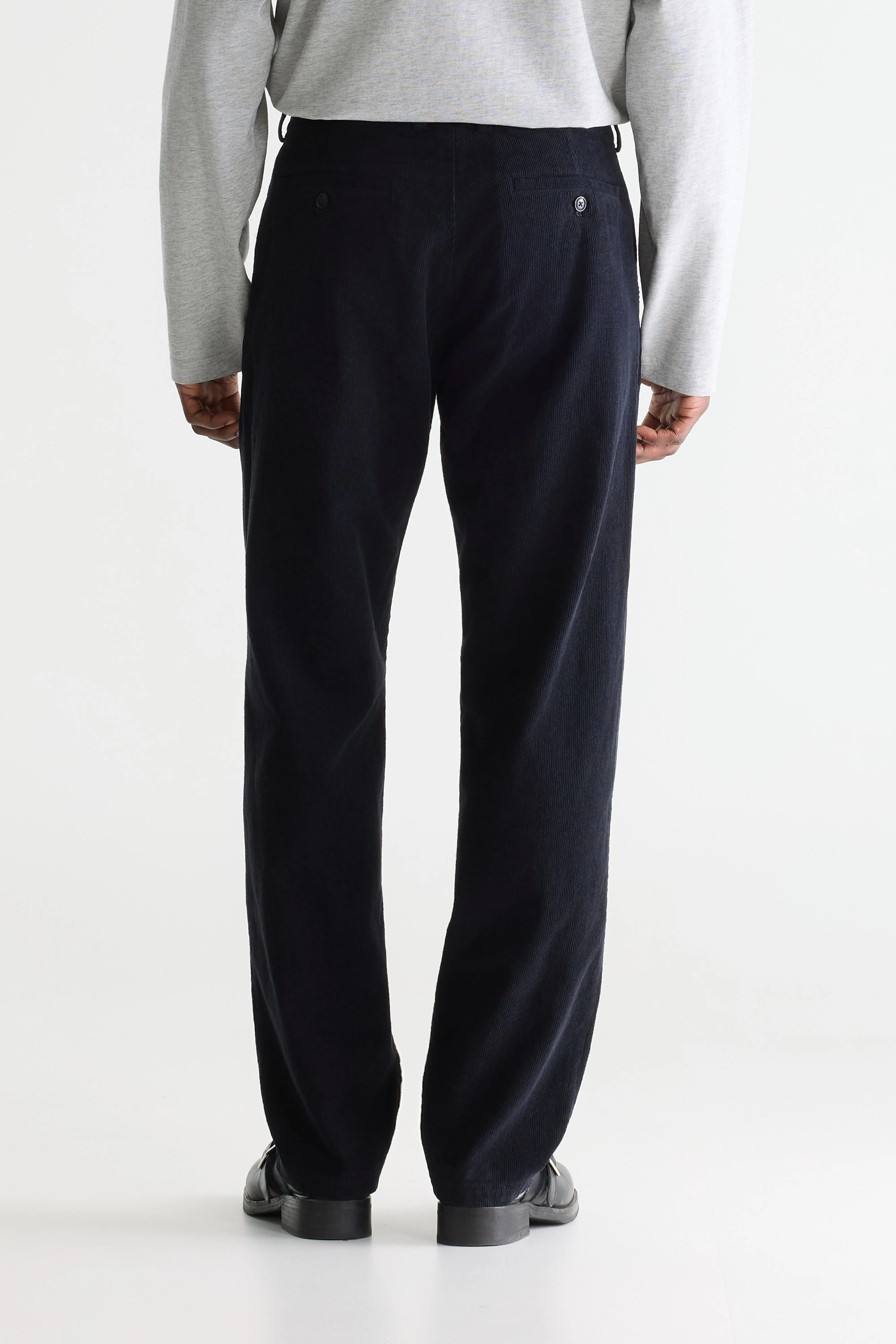 Bellerose Jagger corduroy chino trousers (261 / M / NAVY)