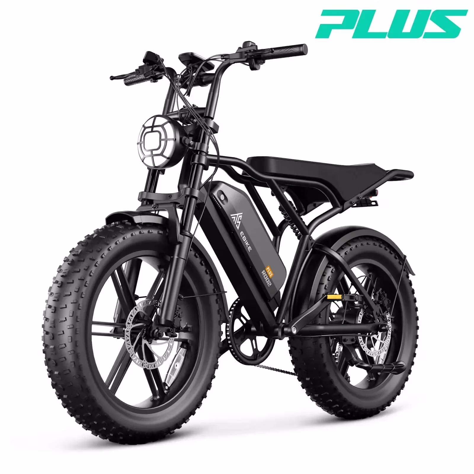 Electric Bike for Adults, 750W Peak 1500W Motor, 20"x4" Fat Tire E Bicycle, Hydraulic Disc Brakes, E Mountain Bike, 48V/15AH UL2849, App Control - Image 11