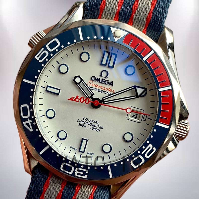 Omega Seamaster 212.32.41.20.04.001 Men 40mm Strap Asian Automatic