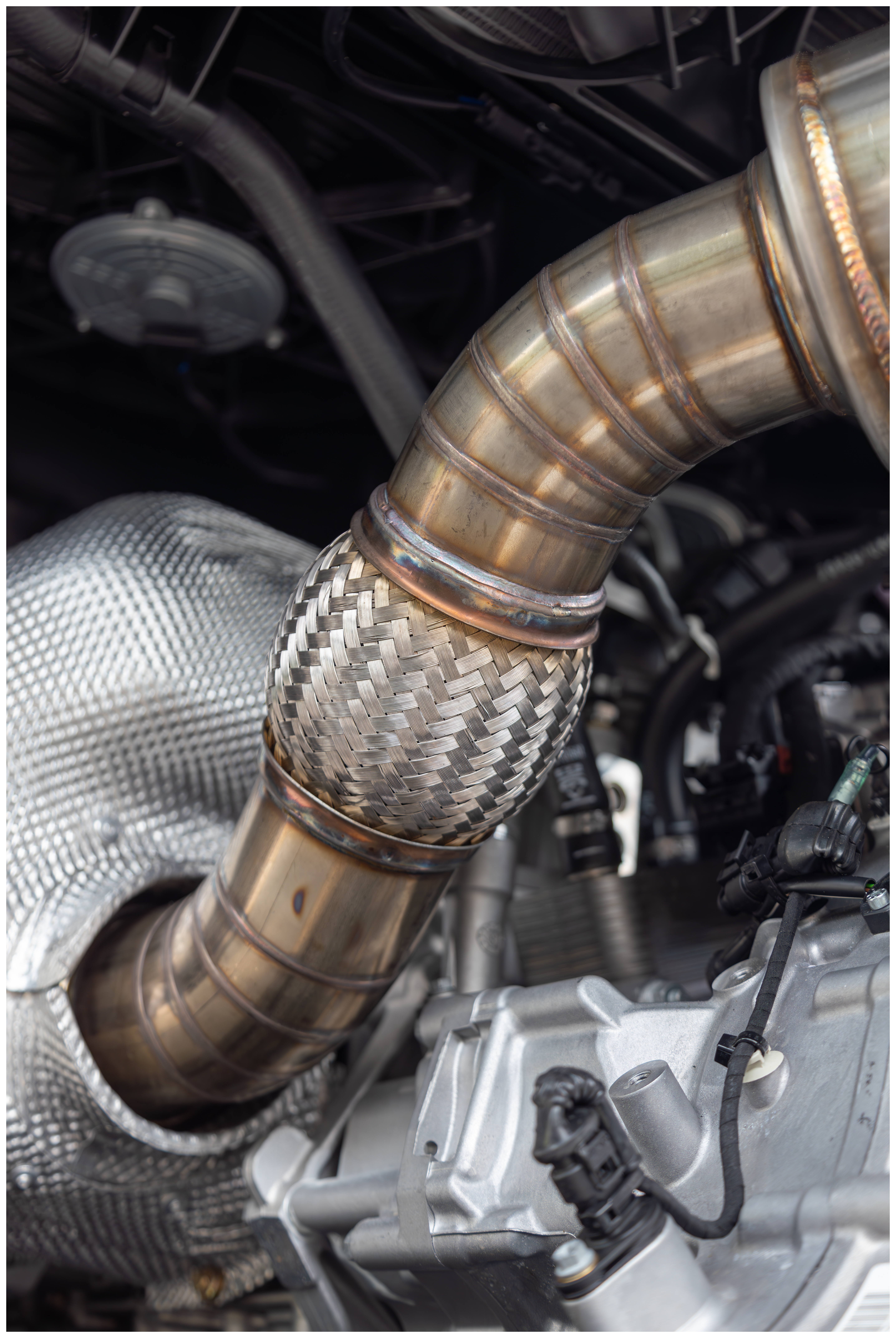 SportsBikeShop MBRP Single Turbo Back Performance Series Slip-On Exhaust Can-Am Maverick R 2024-2025