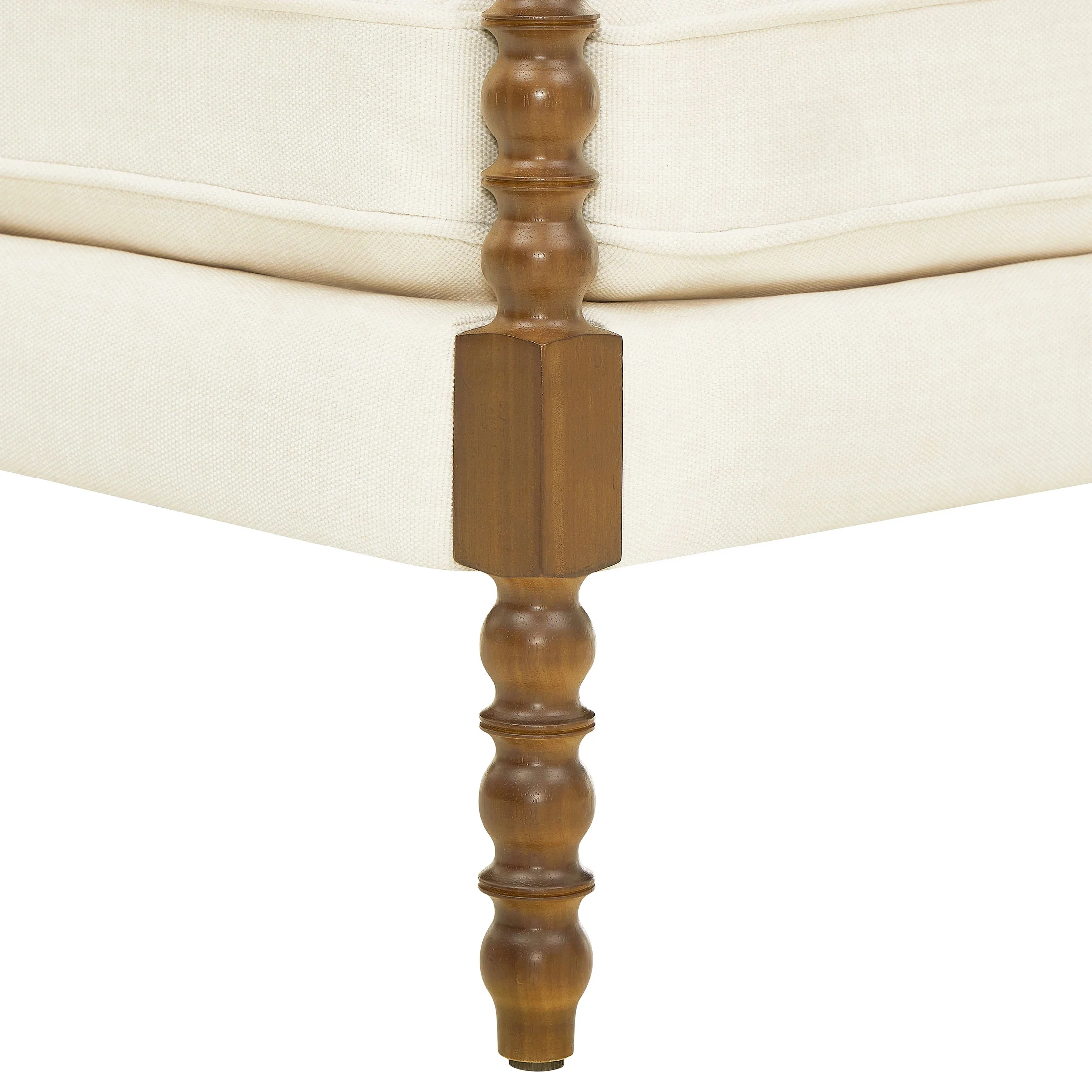 Pioneer Woman Harper Spindle Accent Chair, Jade Fabric Upholstery - Image 20