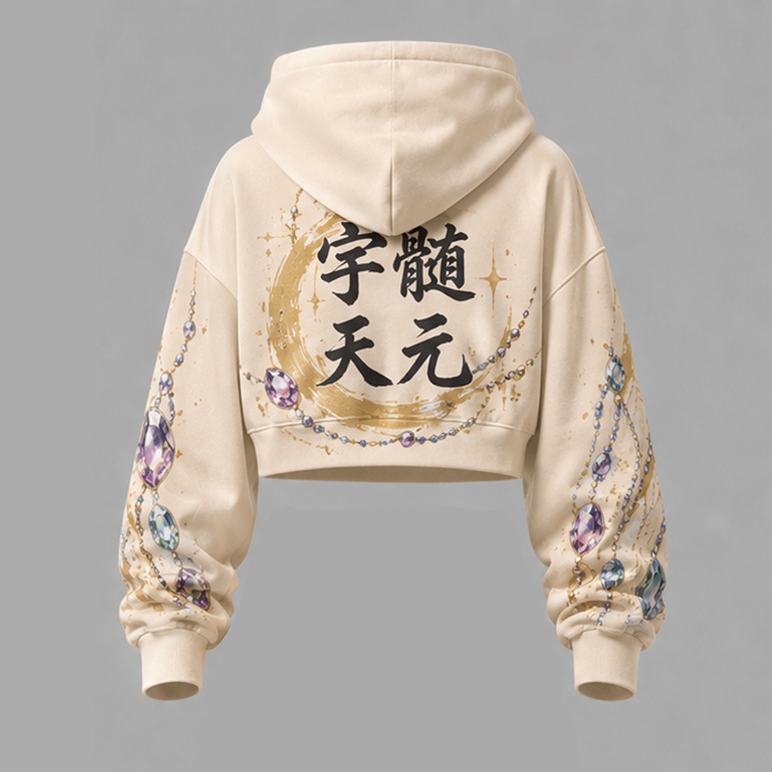 Demon Slayer Cropped Long Sleeve Hoodie & High Waist Jogger Pants Two Piece TeeThreads Sustain the Scene with Custom Apparel