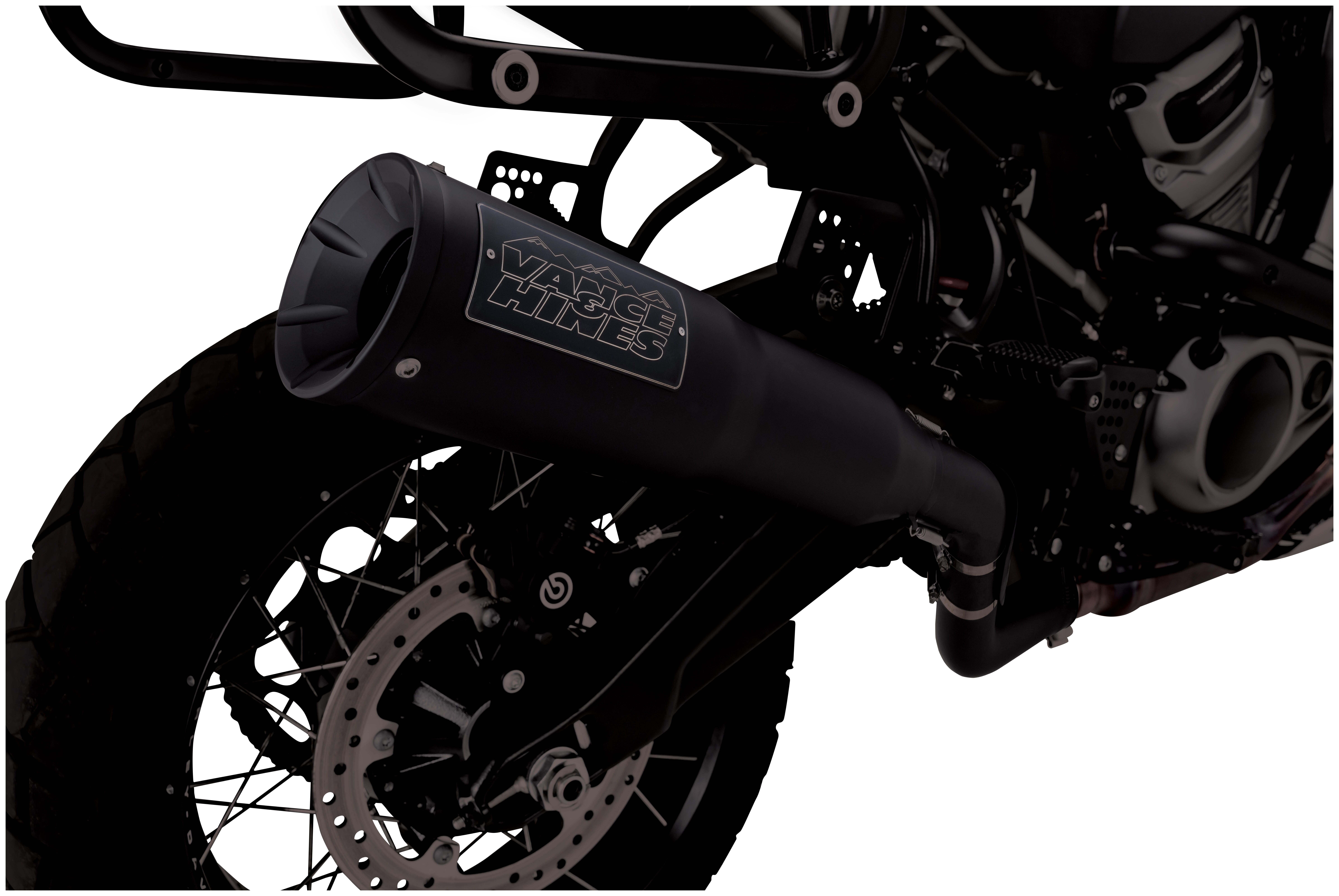 SportsBikeShop Vance & Hines Adventure Hi-Output 450 Slip-On Muffler For Harley Pan America 2021-2025