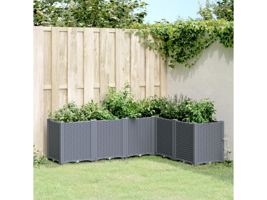 Decoratodo PP azul gris 160x120x53 cm