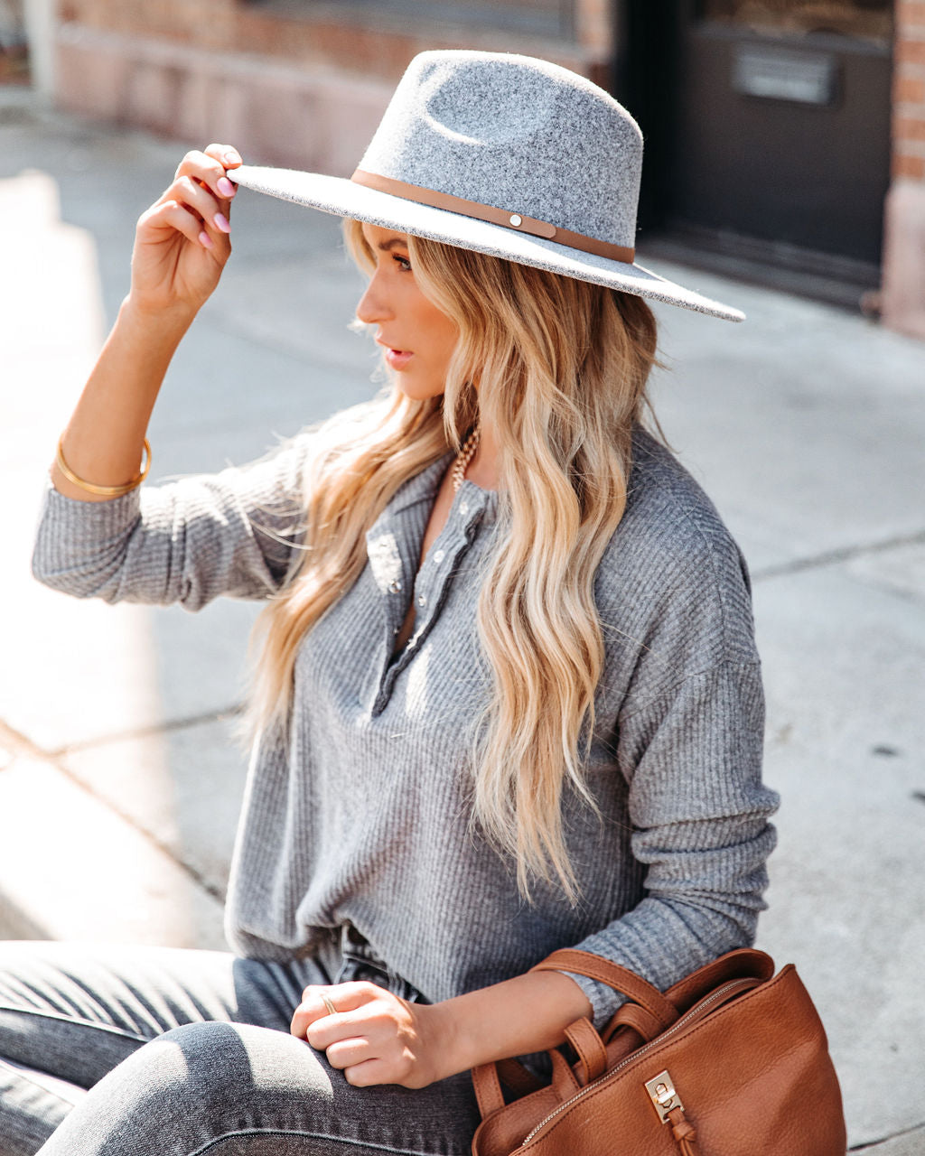 Upper West Side Hat - Grey - Se7enfashion