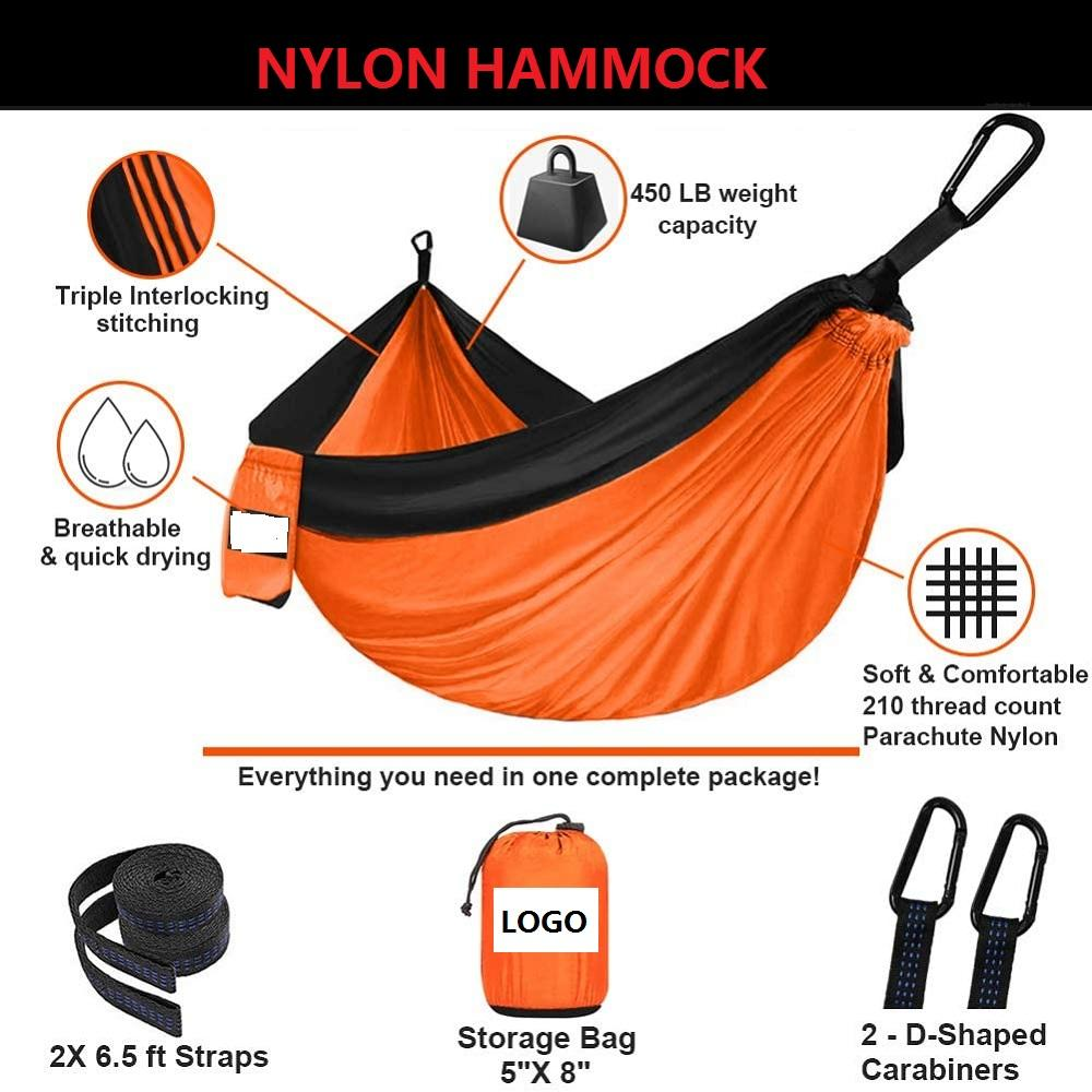 Parachute Nylon Hammock Tree Straps All Season Outdoor Camping Travel Hanging Strap