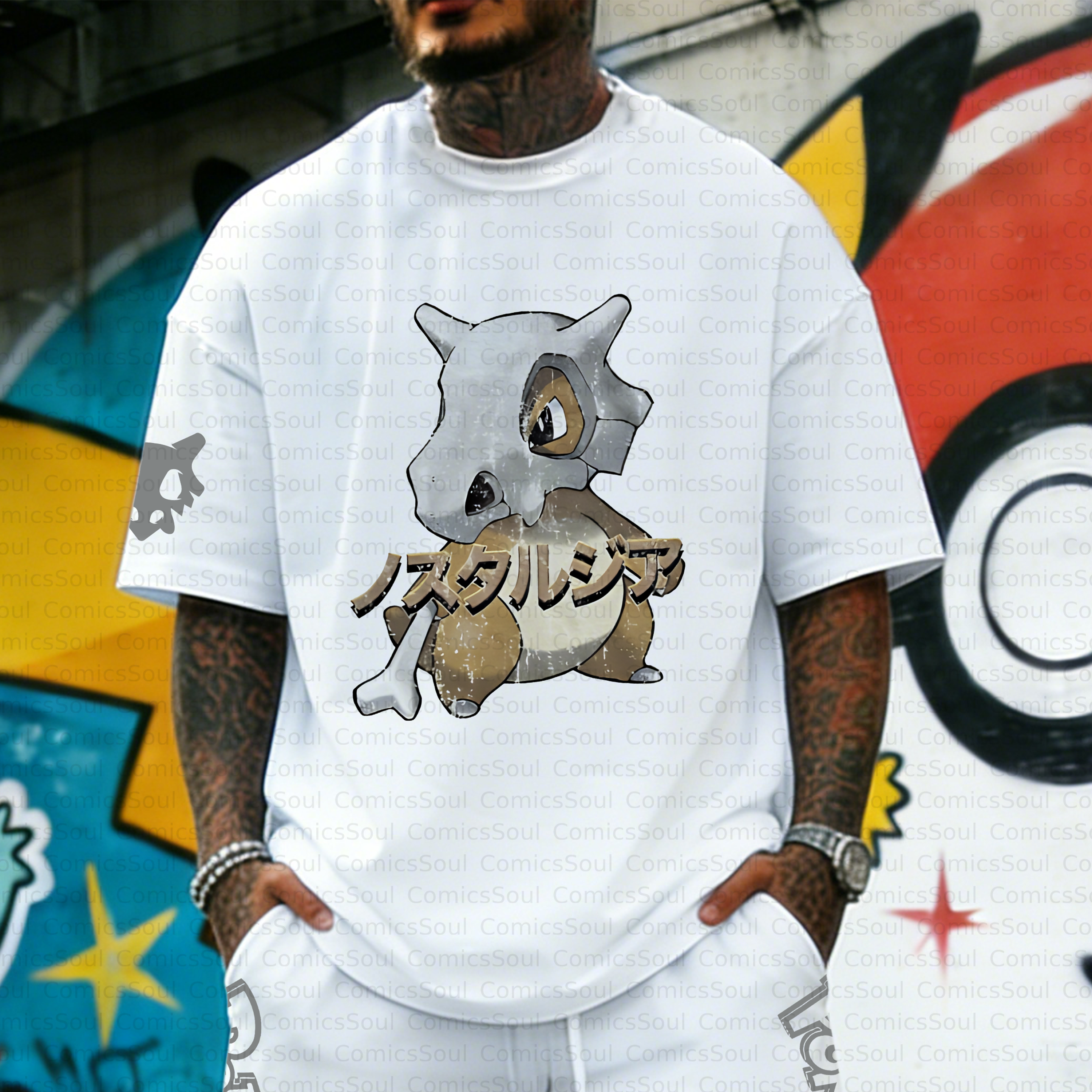 Unisex Anime Inspired Vintage T-Shirt