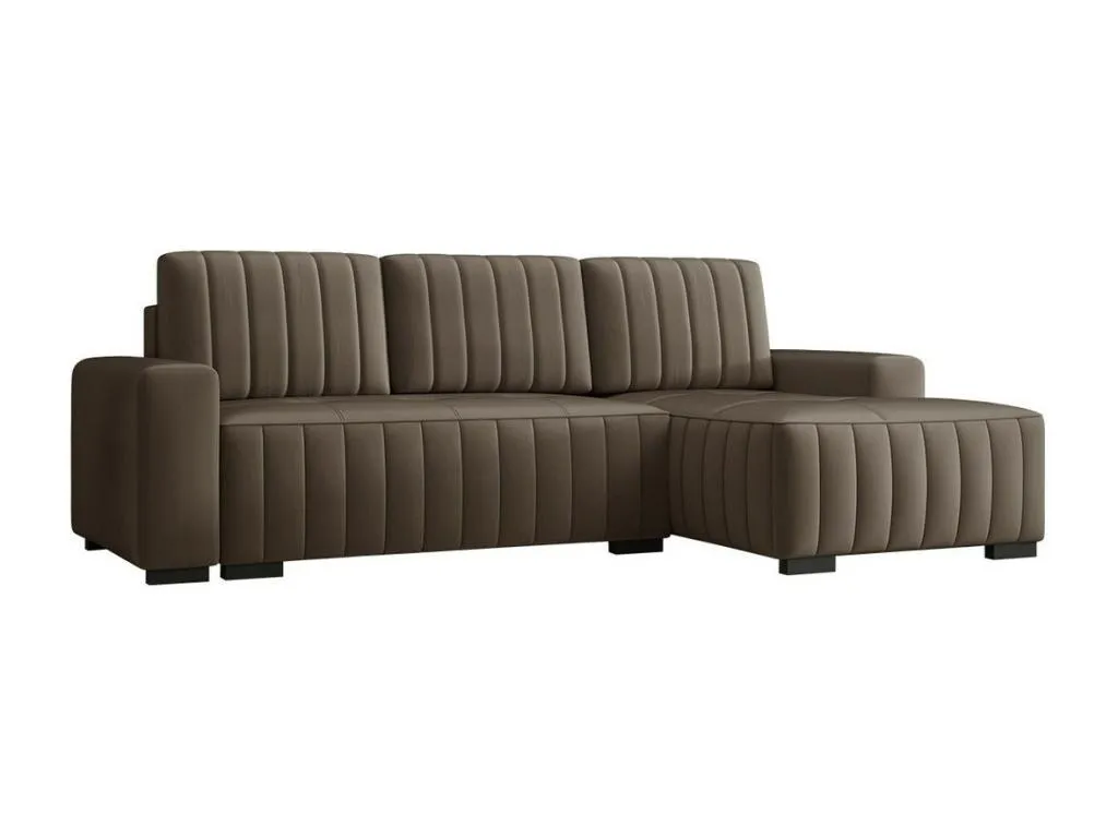 Sofá rinconero Habitarluz 154 Marrón Función de descanso Caja de ropa de cama 240x140cm SPLM69724