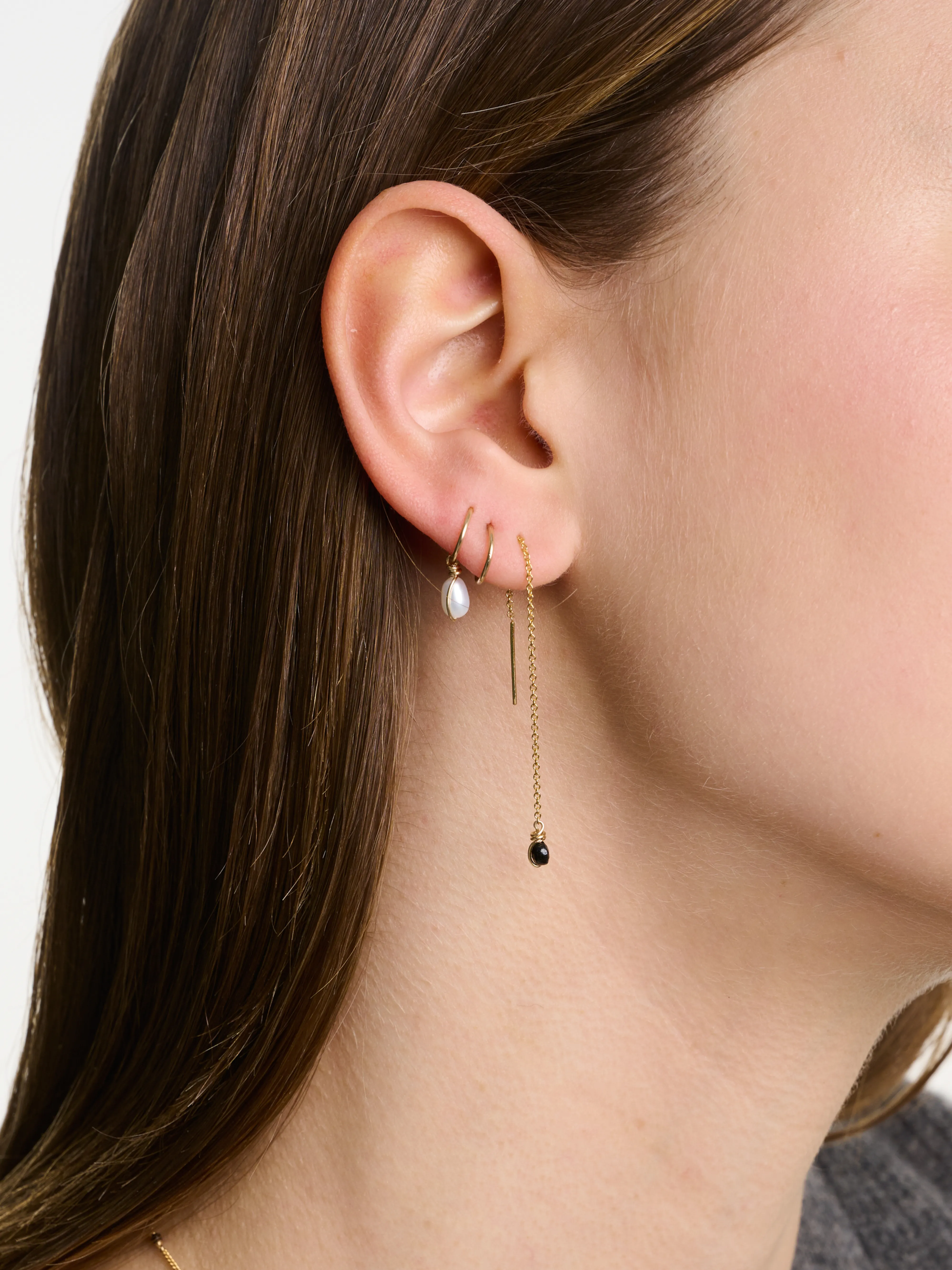 Bellerose Essential Mini Hoop Earrings (241 / W / GOLD)