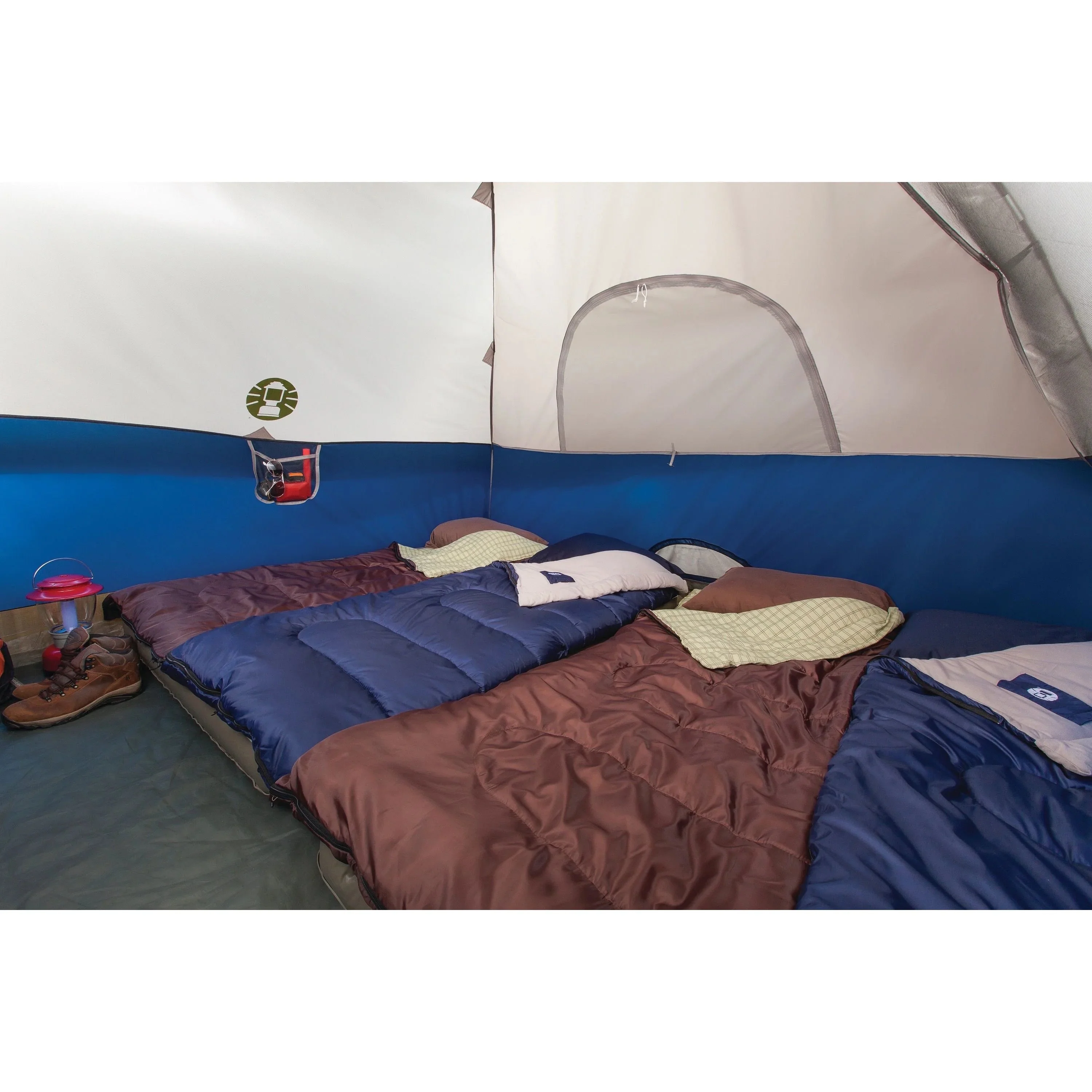 Coleman 6-Person Sundome Dome Camping Tent, Blue - Image 8 Coleman 6-Person Sundome Dome Camping Tent, Blue - Image 8