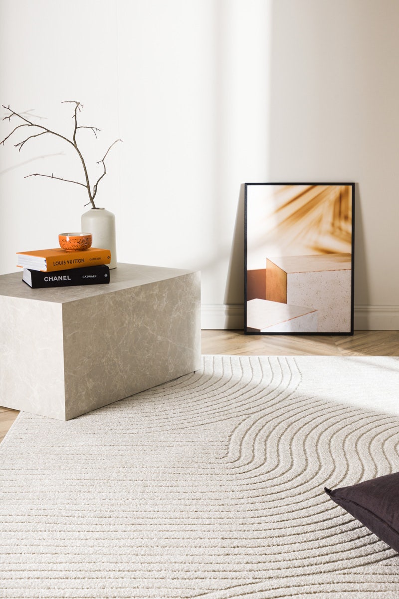 Nest living Misha Groot Vloerkleed 340 x 240 cm - Crème