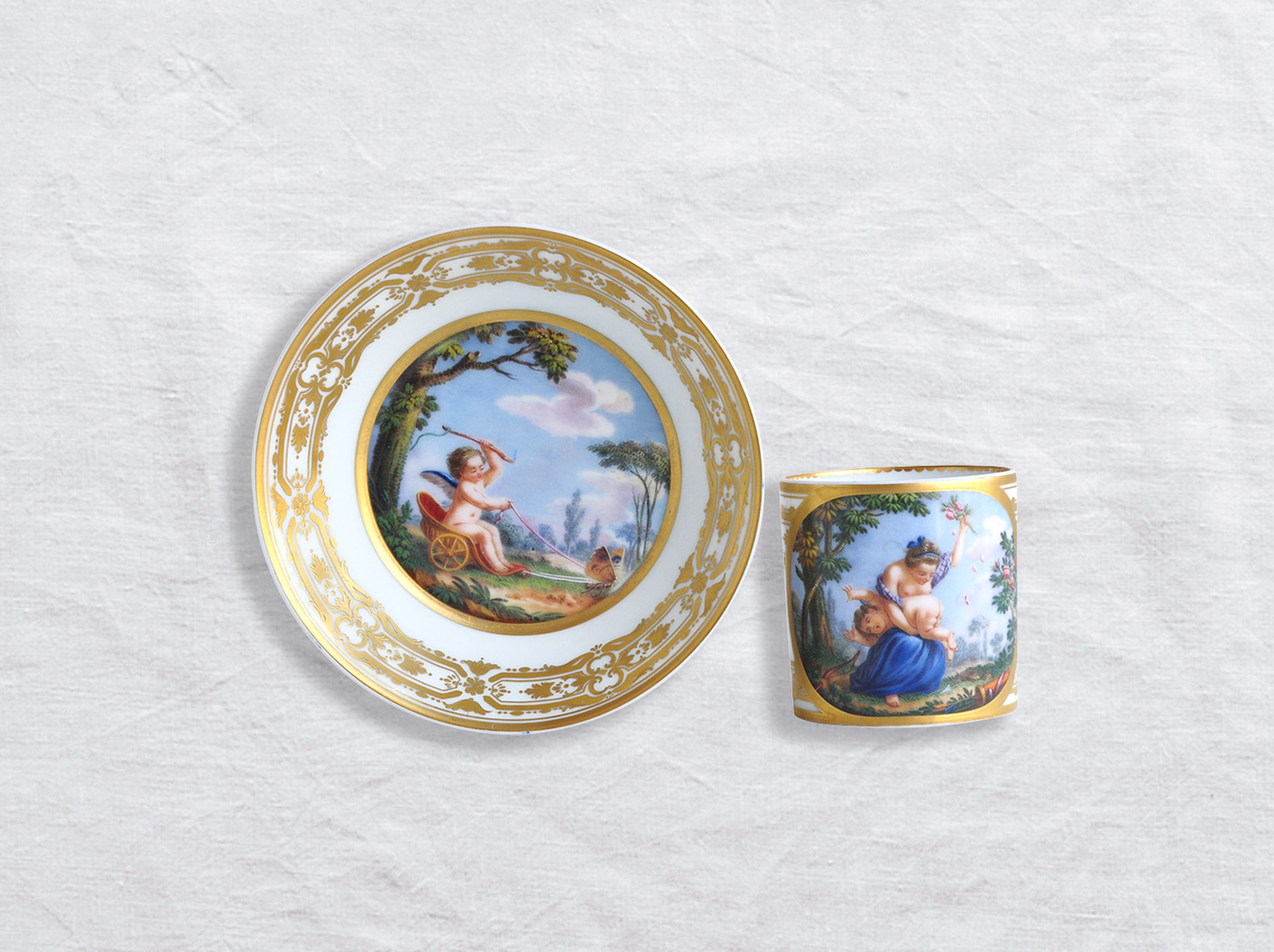 Tasse et soucoupe litron