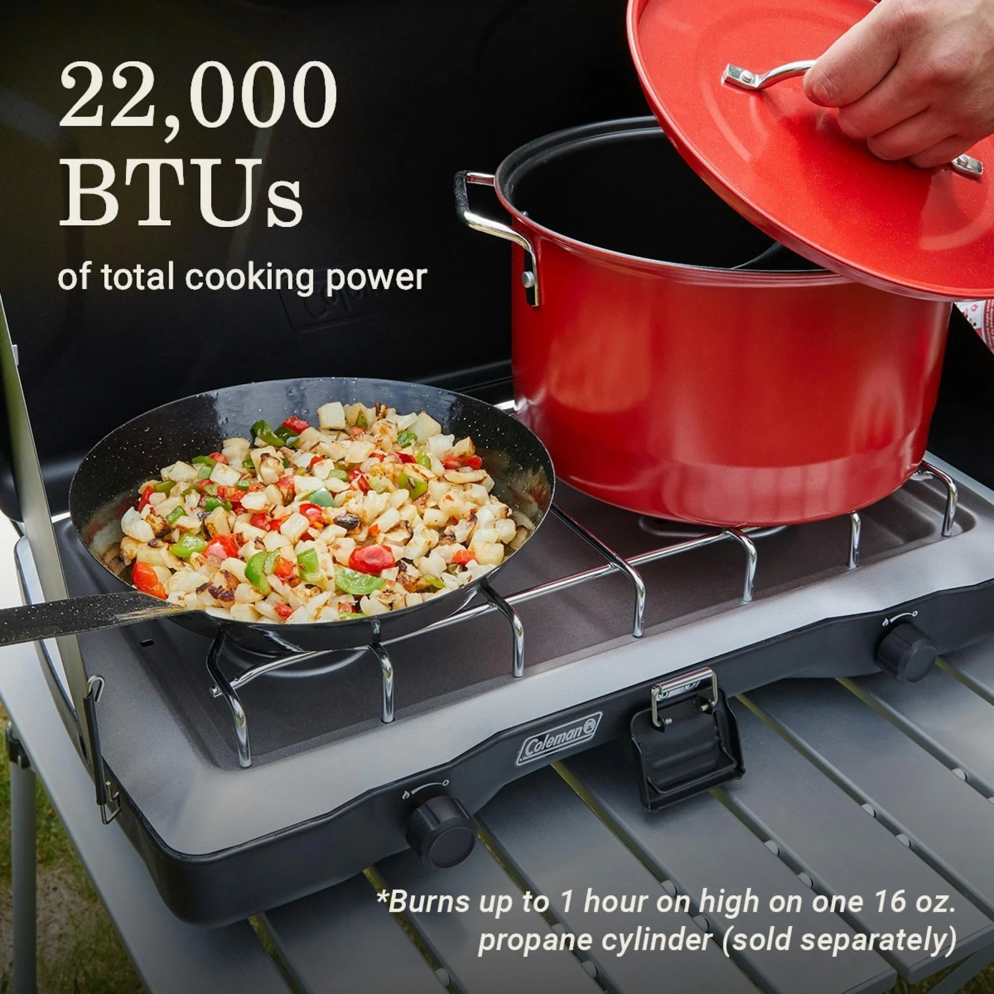Coleman Triton? 2-Burner Propane Camping Stove - Image 6