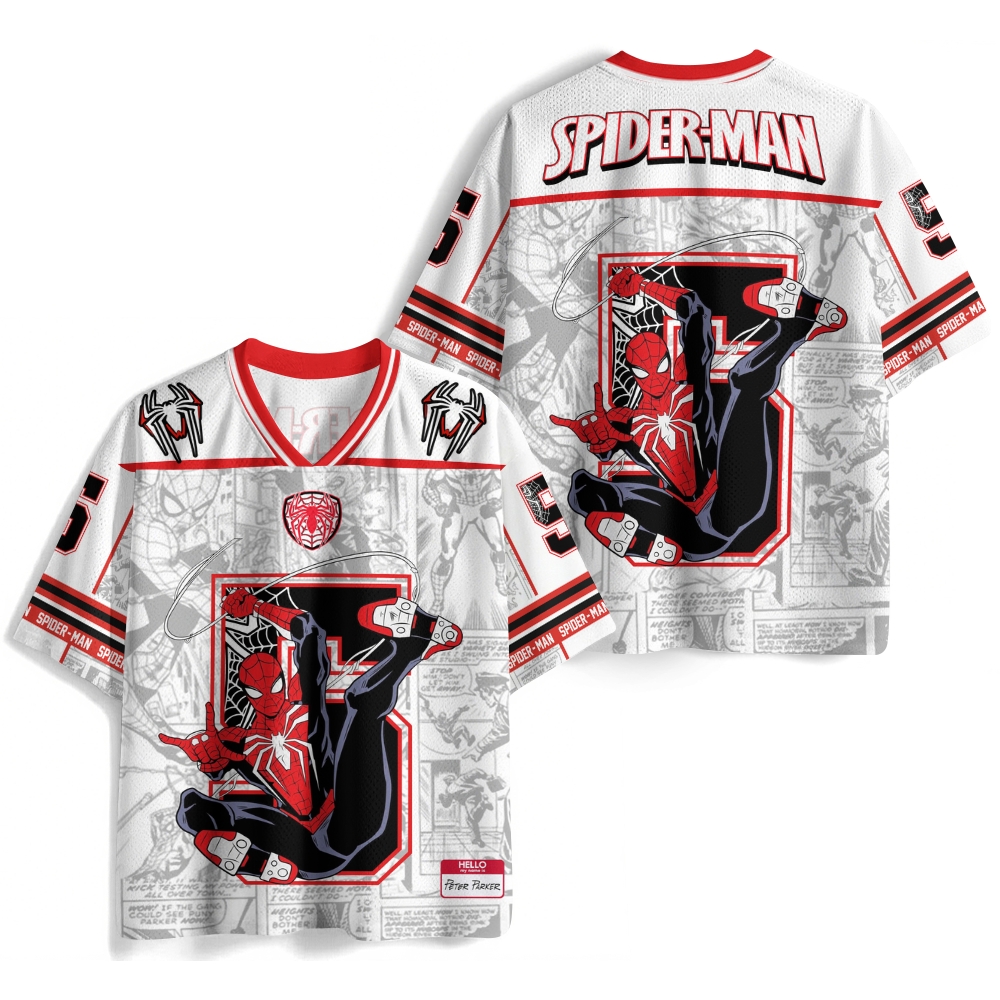 Spider-Man Anime Football Jersey