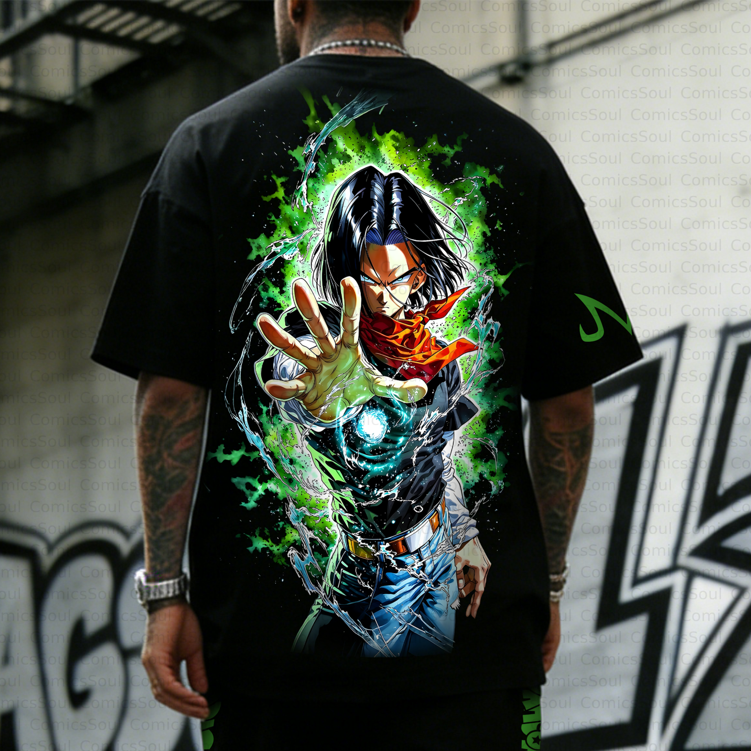Unisex Anime Inspired Vintage T-Shirt