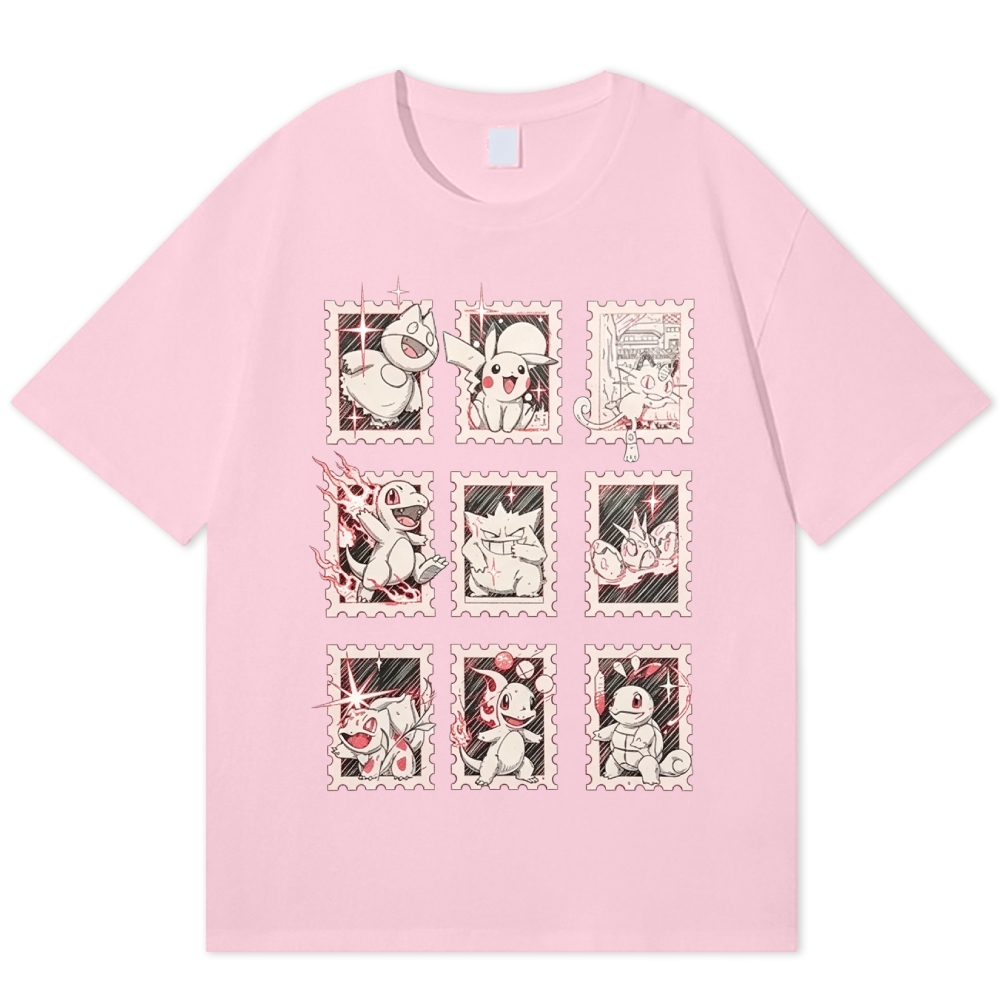 One Piece Unisex Round Neck Anime T-shirt