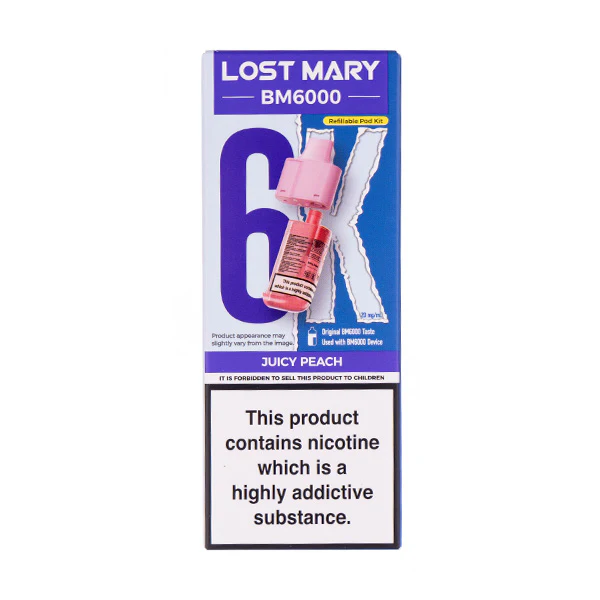 lost mary bm6000 pre-filled pods Lost Mary BM6000 Prefilled Pod Kit: Features and Benefits Unveiled – Vapor  Shop Direct main image 1