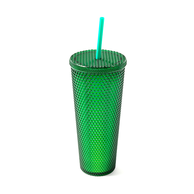 Ready to Drink Diamond Glitter BPA Insulated Durian Coffee Cup