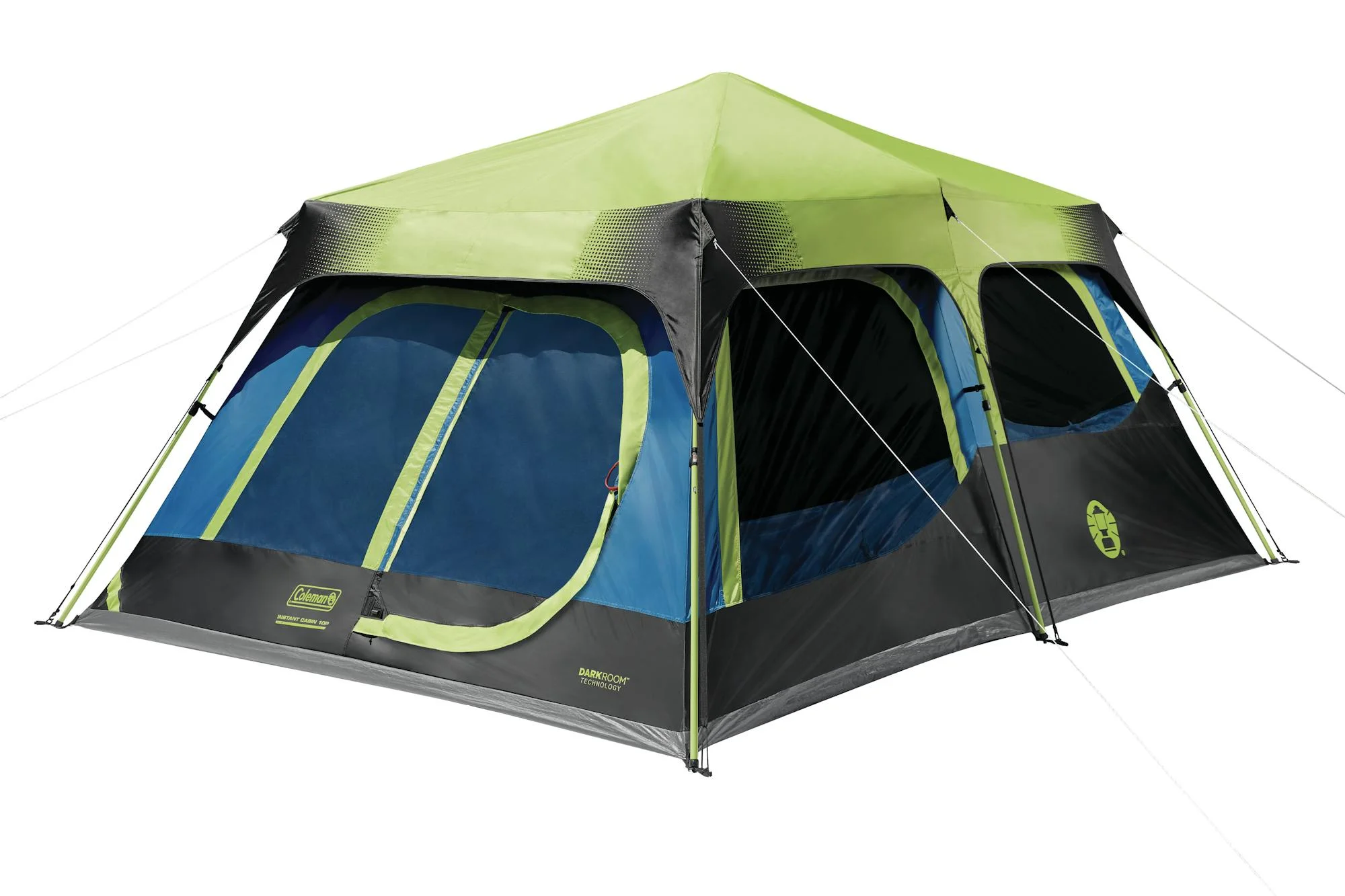 Coleman 10-Person Dark Room Instant Cabin Tent with Rainfly - Image 2