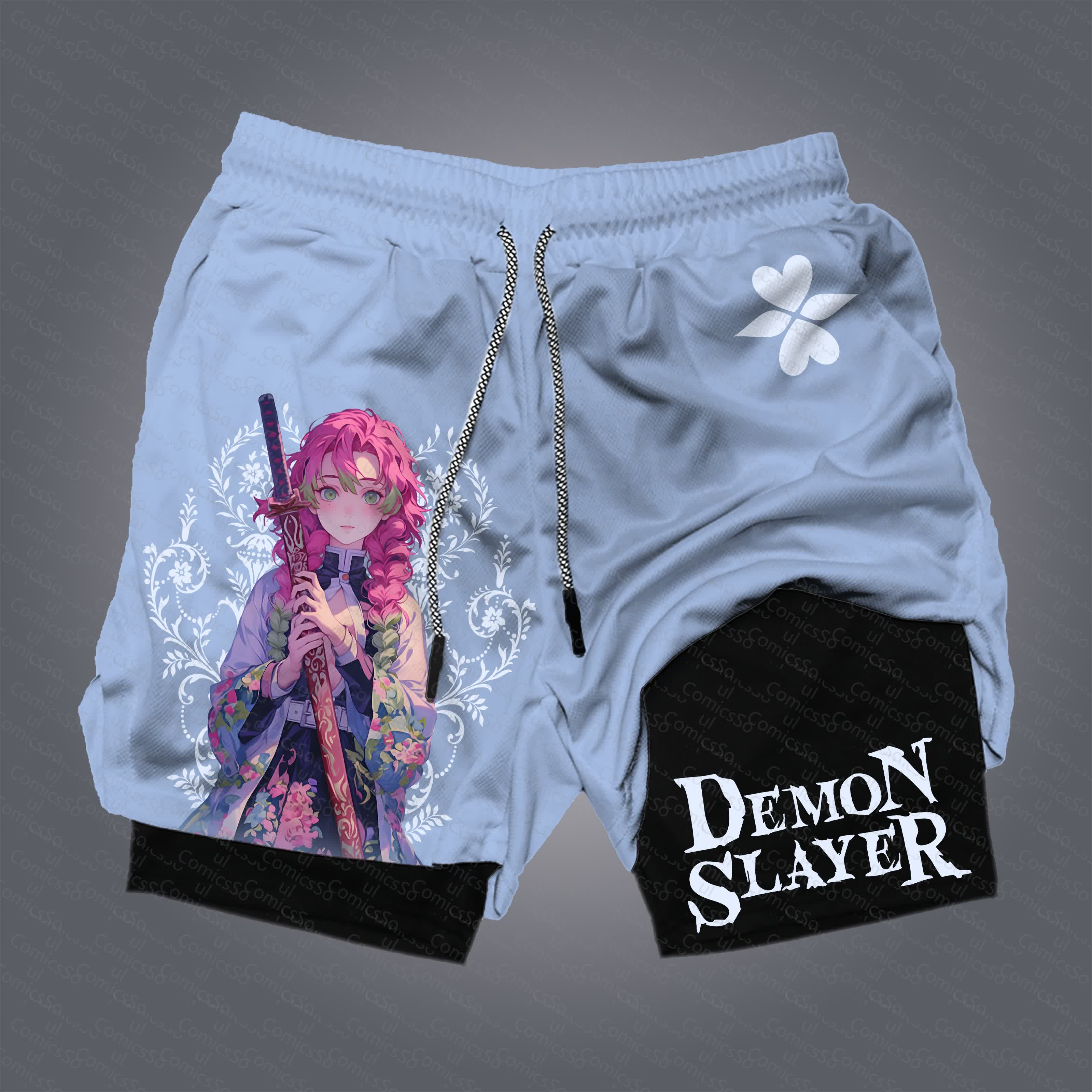 Unisex  “Comicssoul” Casual Anime Streetwear Shorts