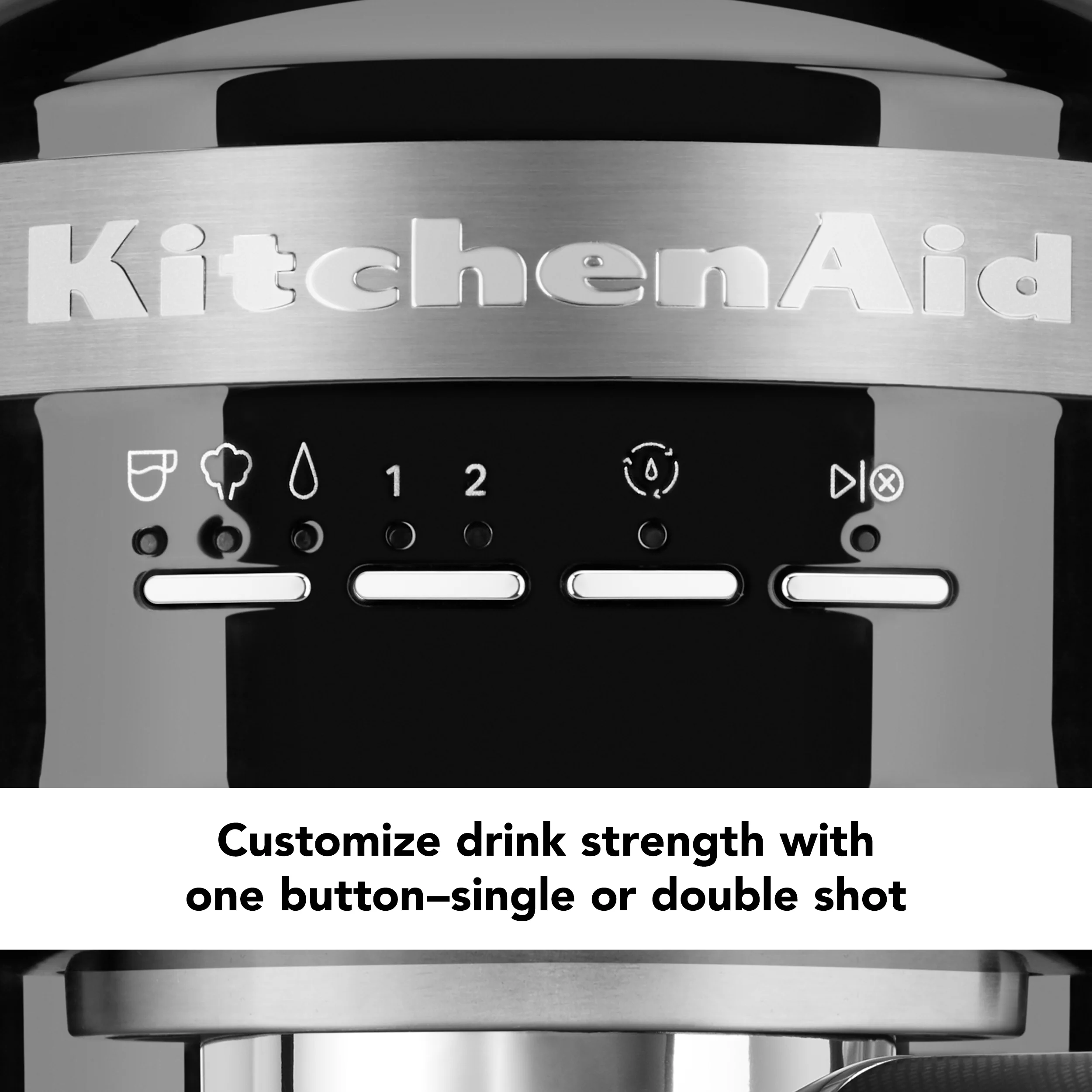 KitchenAid Metal Semi-Automatic Espresso Machine, Empire Red, KES6503 - Image 16