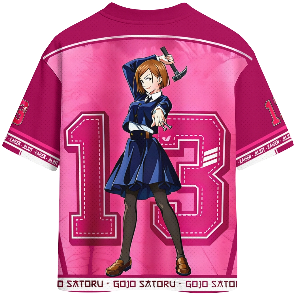 Jujutsu Kaisen Crew Neck Football Jersey