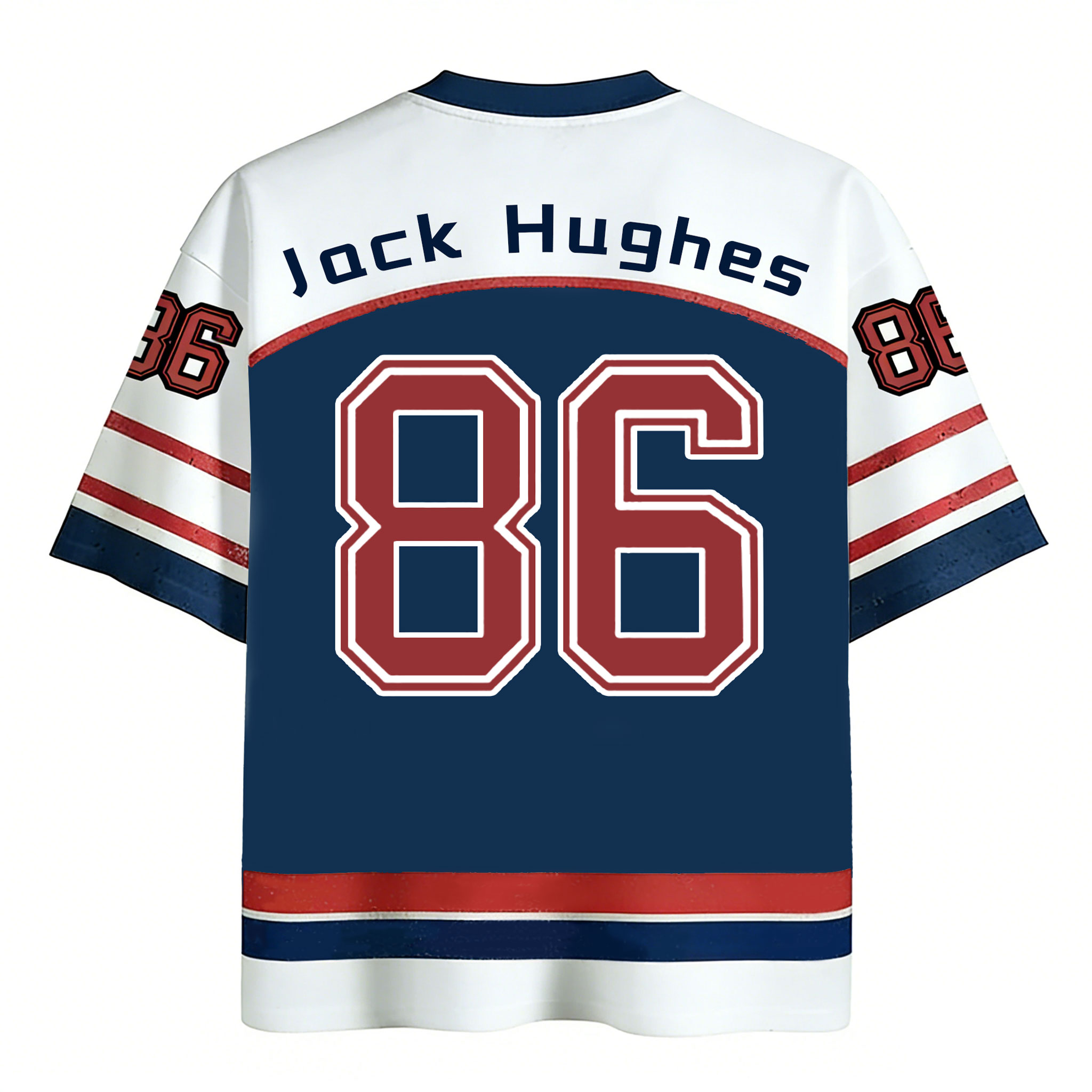 Jack Hughes Champion USA Mesh Jersey