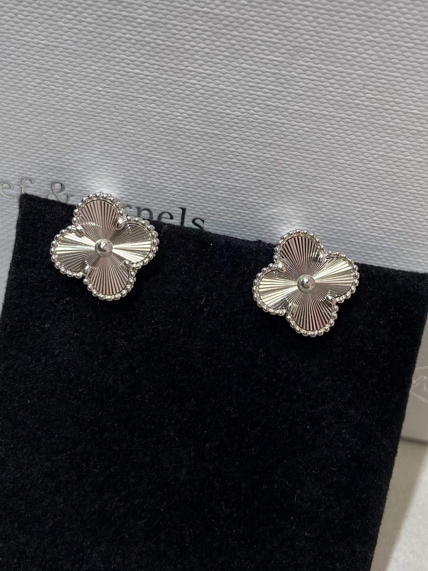 VCA Vintage Alhambra Earrings - Original Replica Club